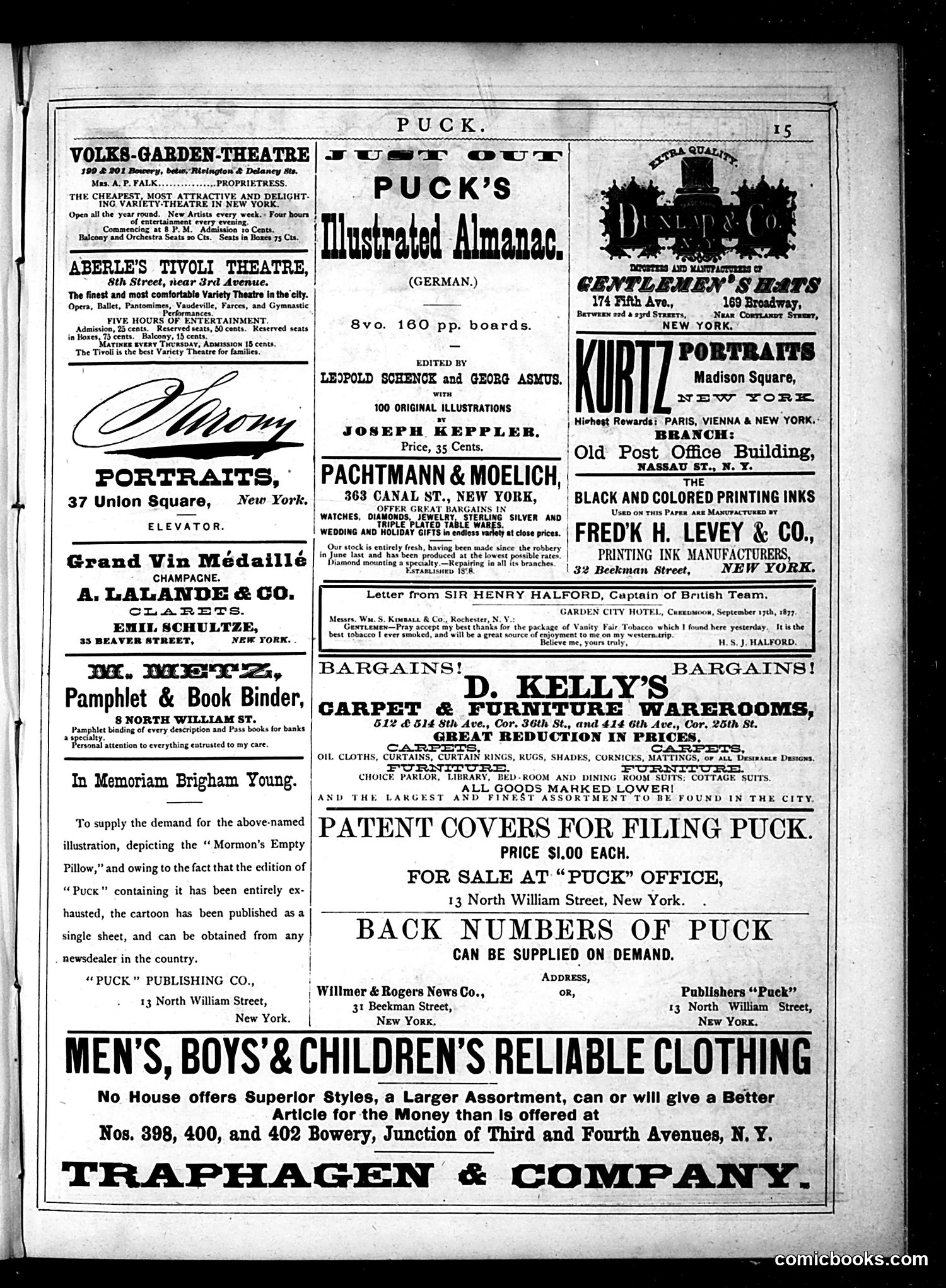 Puck — November 7, 1877 — page 15