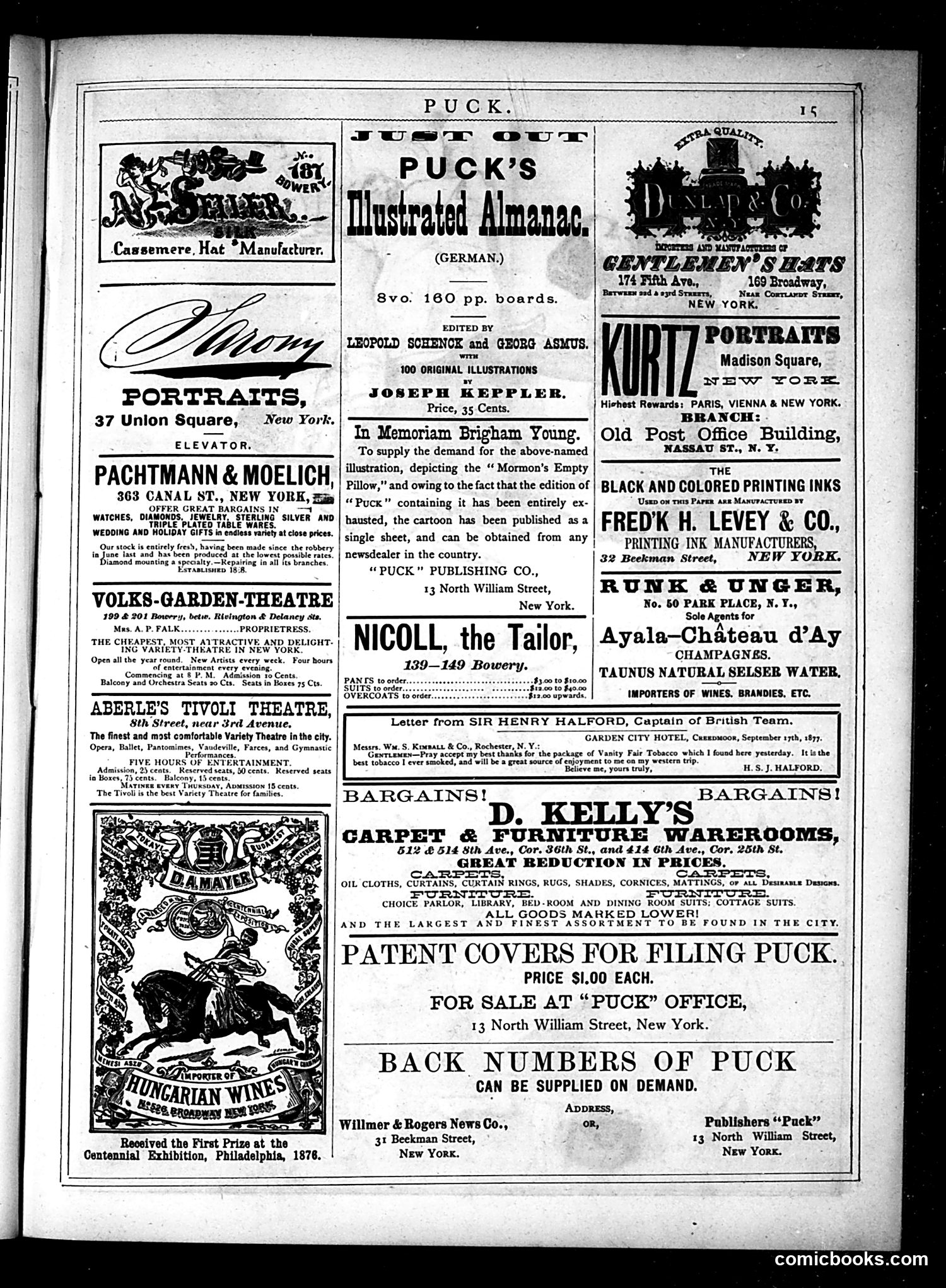 Puck — November 14, 1877 — page 15