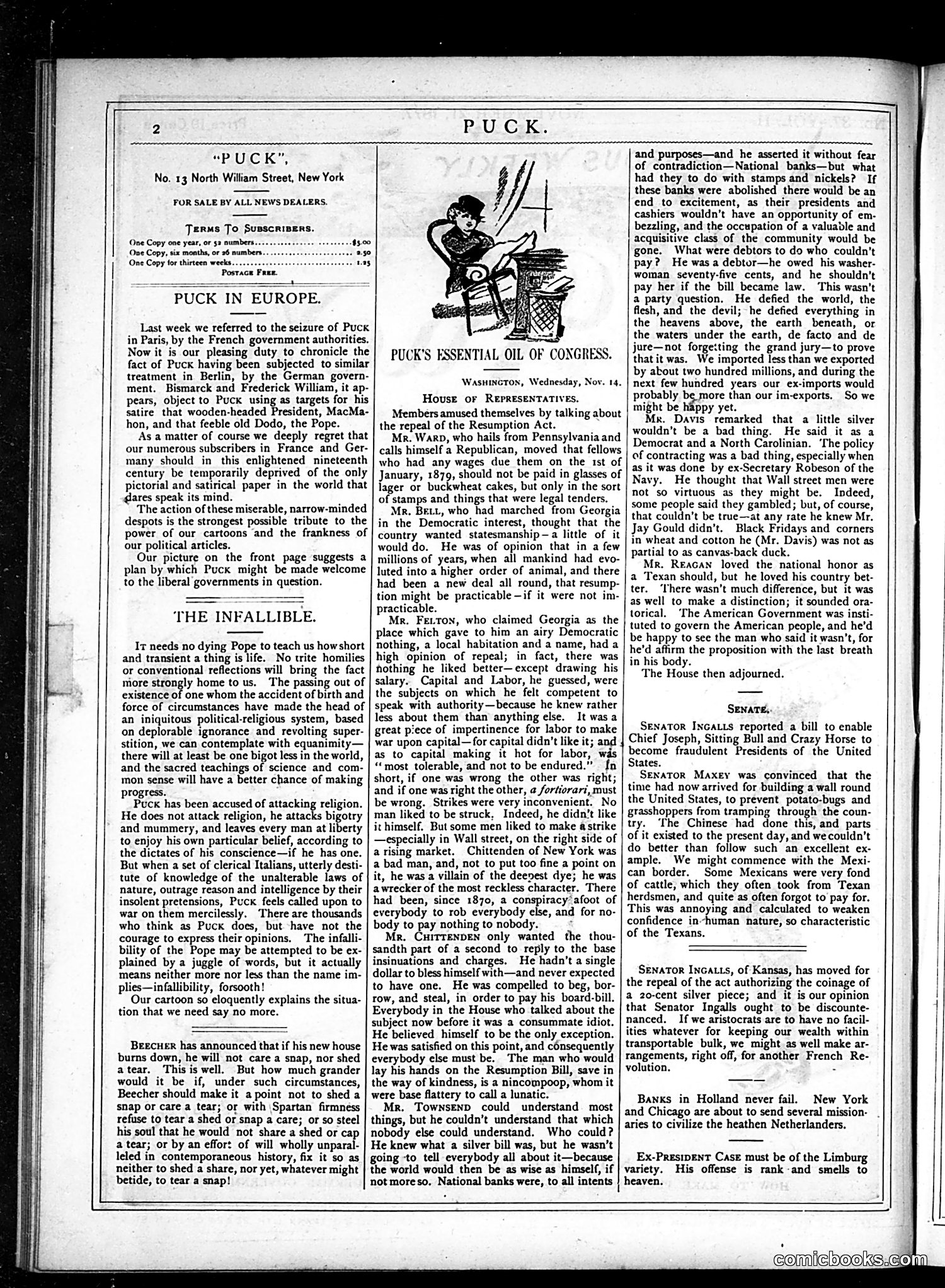 Puck — November 21, 1877 — page 2