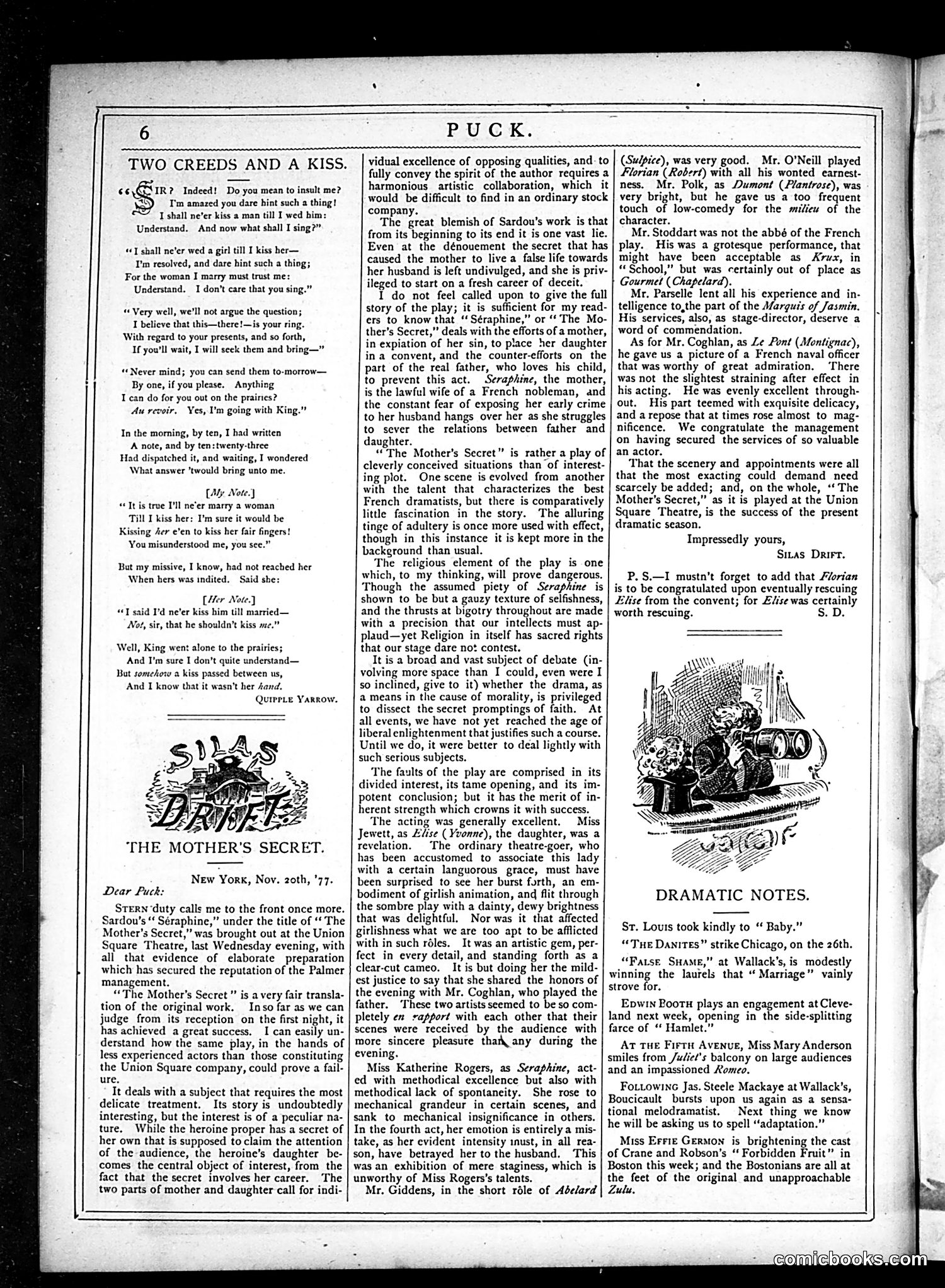 Puck — November 21, 1877 — page 6