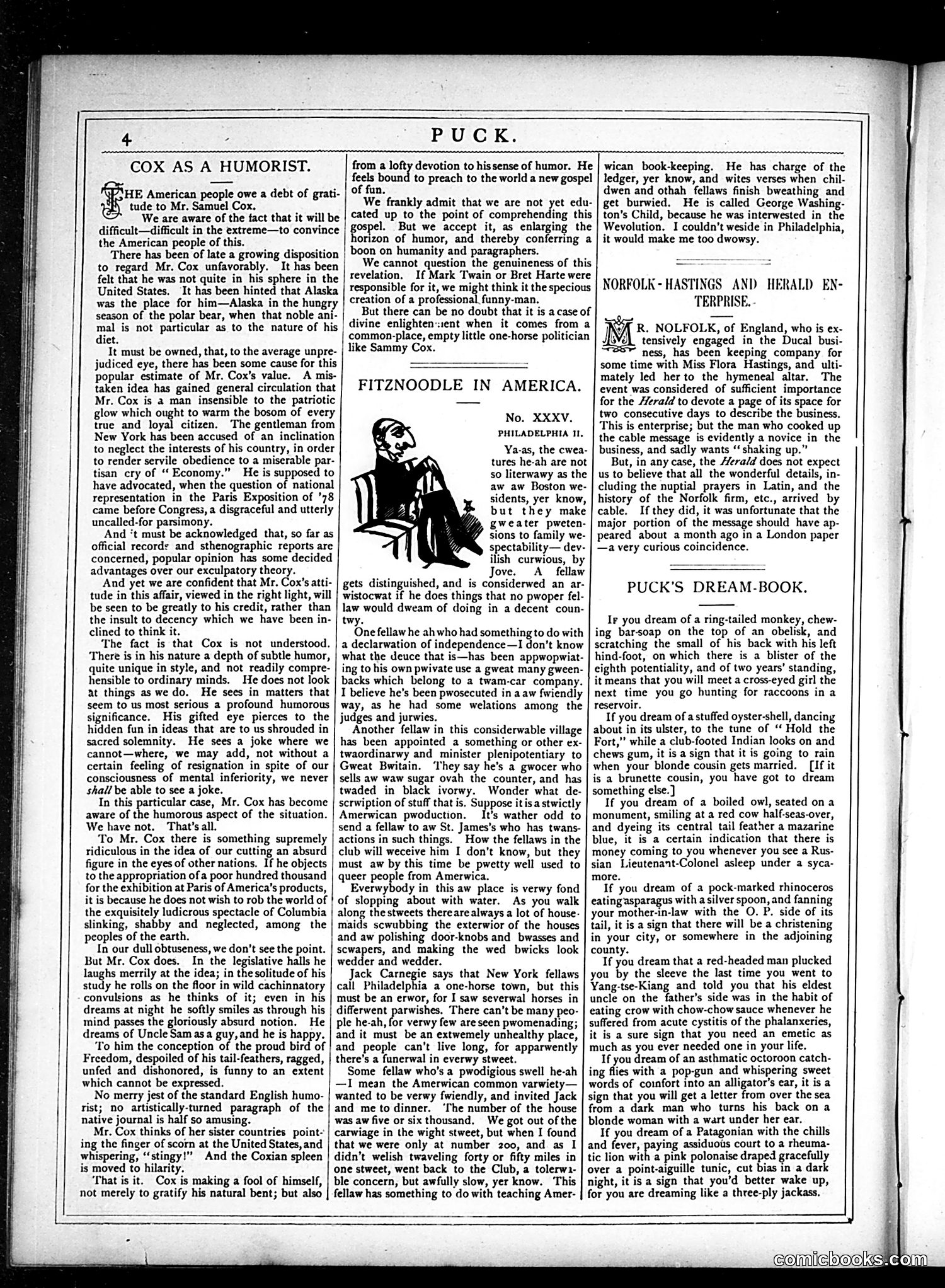 Puck — November 28, 1877 — page 4