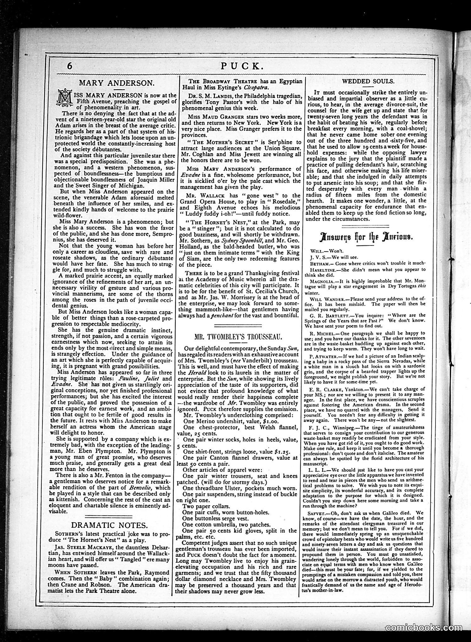 Puck — November 28, 1877 — page 6