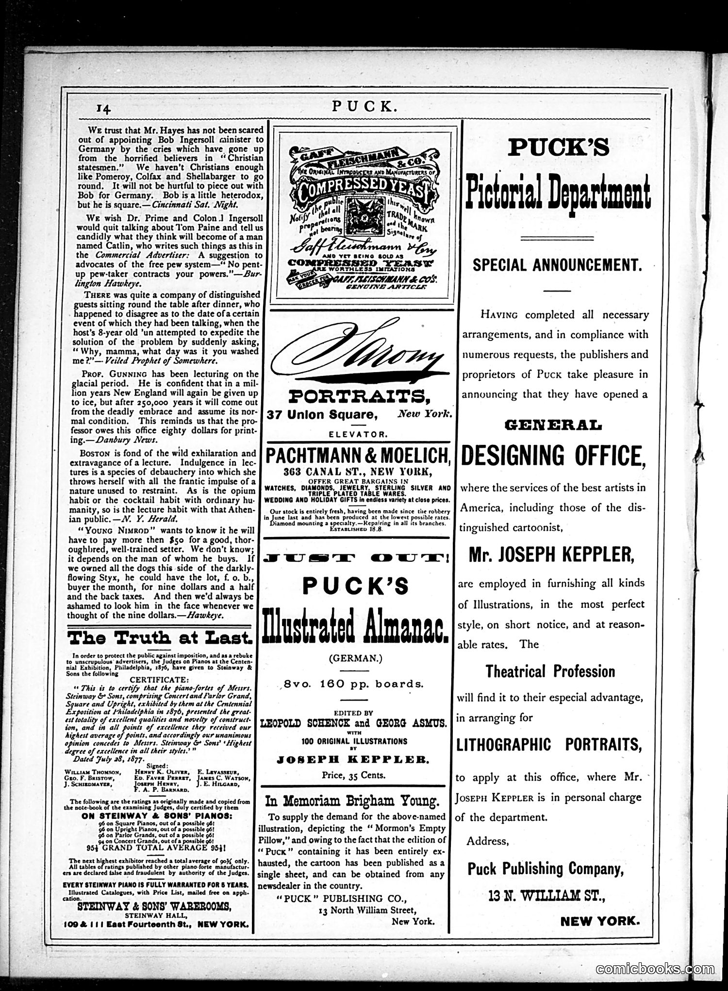 Puck — December 5, 1877 — page 14