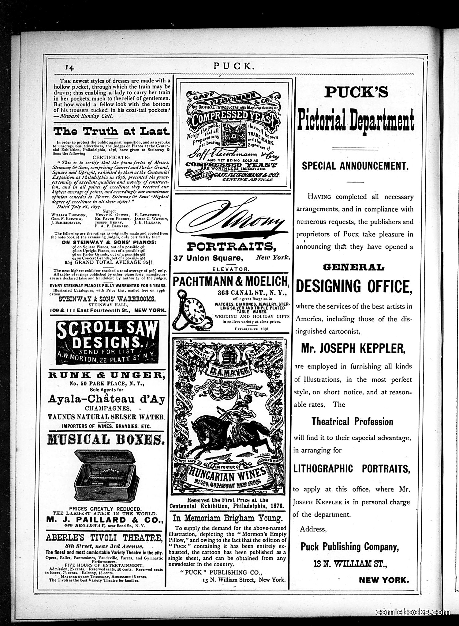 Puck — December 12, 1877 — page 14