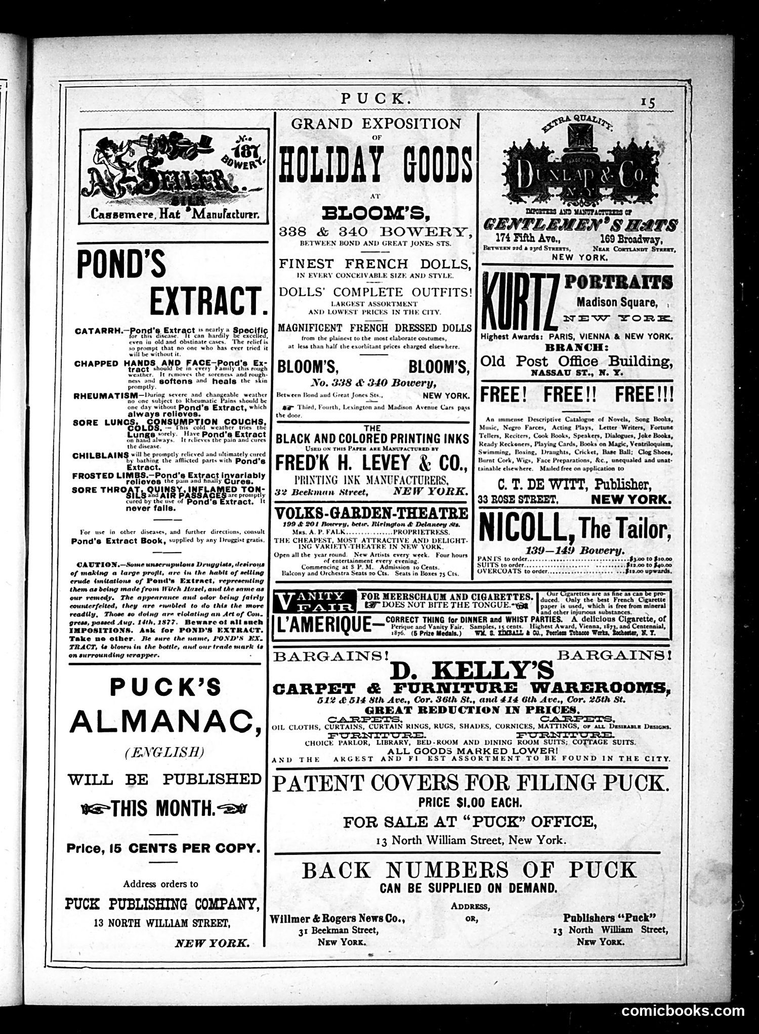 Puck — December 12, 1877 — page 15