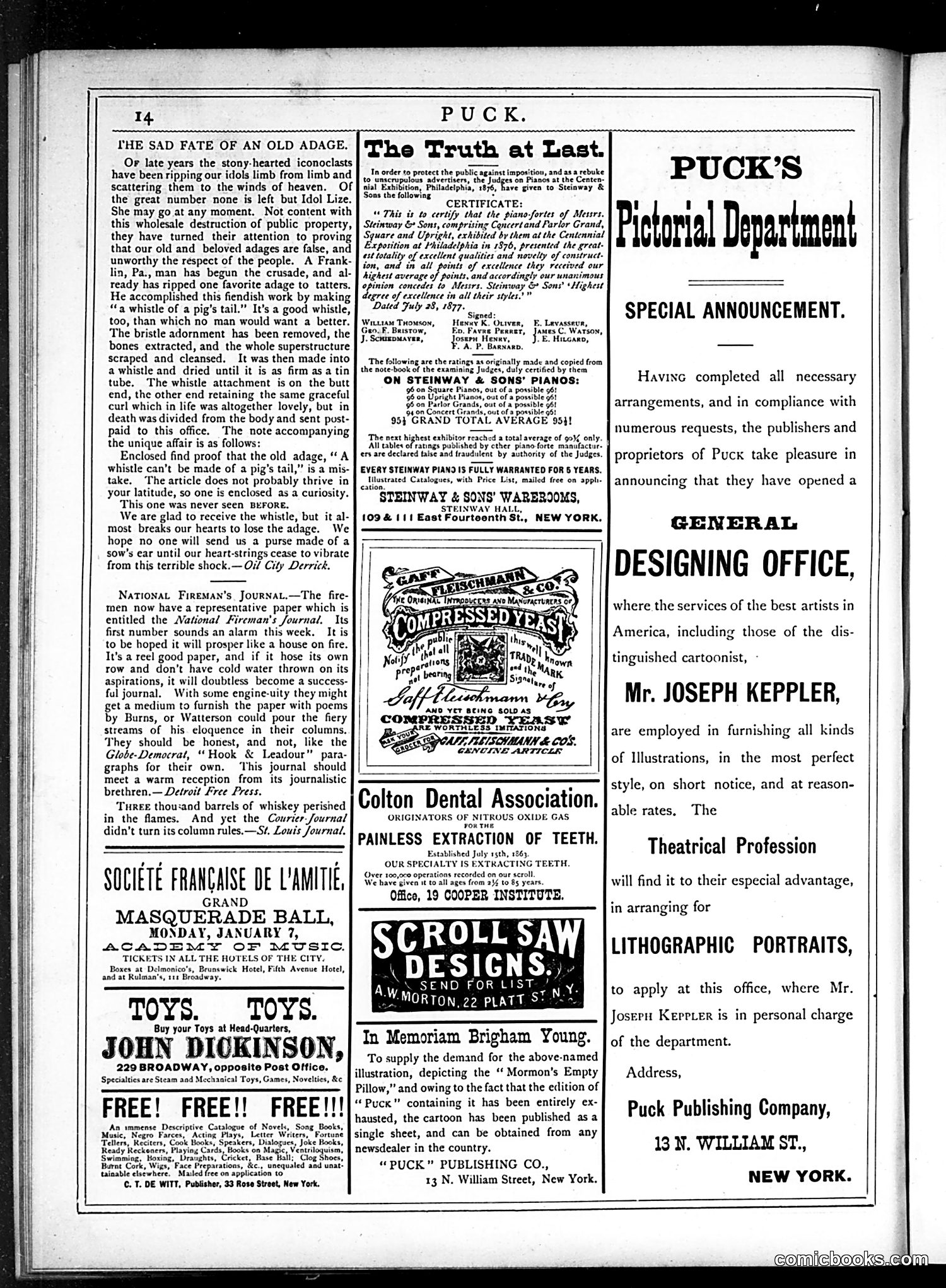 Puck — December 19, 1877 — page 18