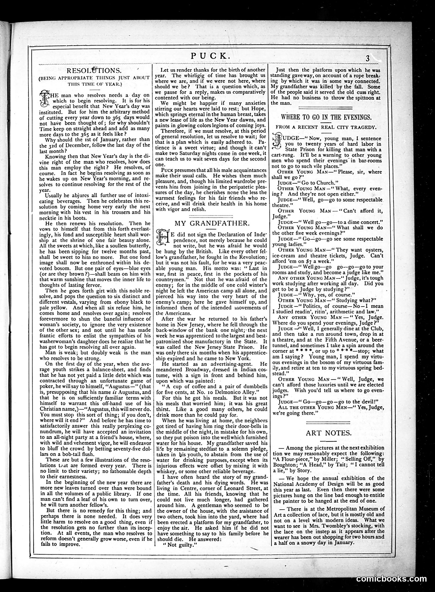 Puck — December 26, 1877 — page 3