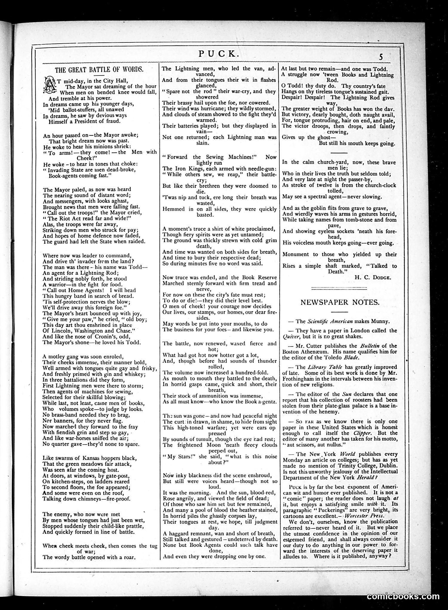 Puck — December 26, 1877 — page 5