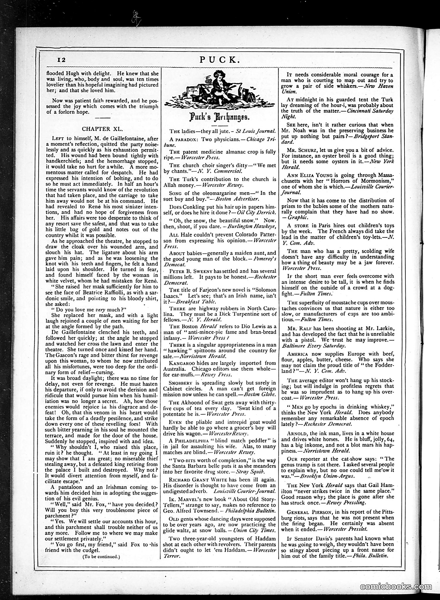 Puck — December 26, 1877 — page 12