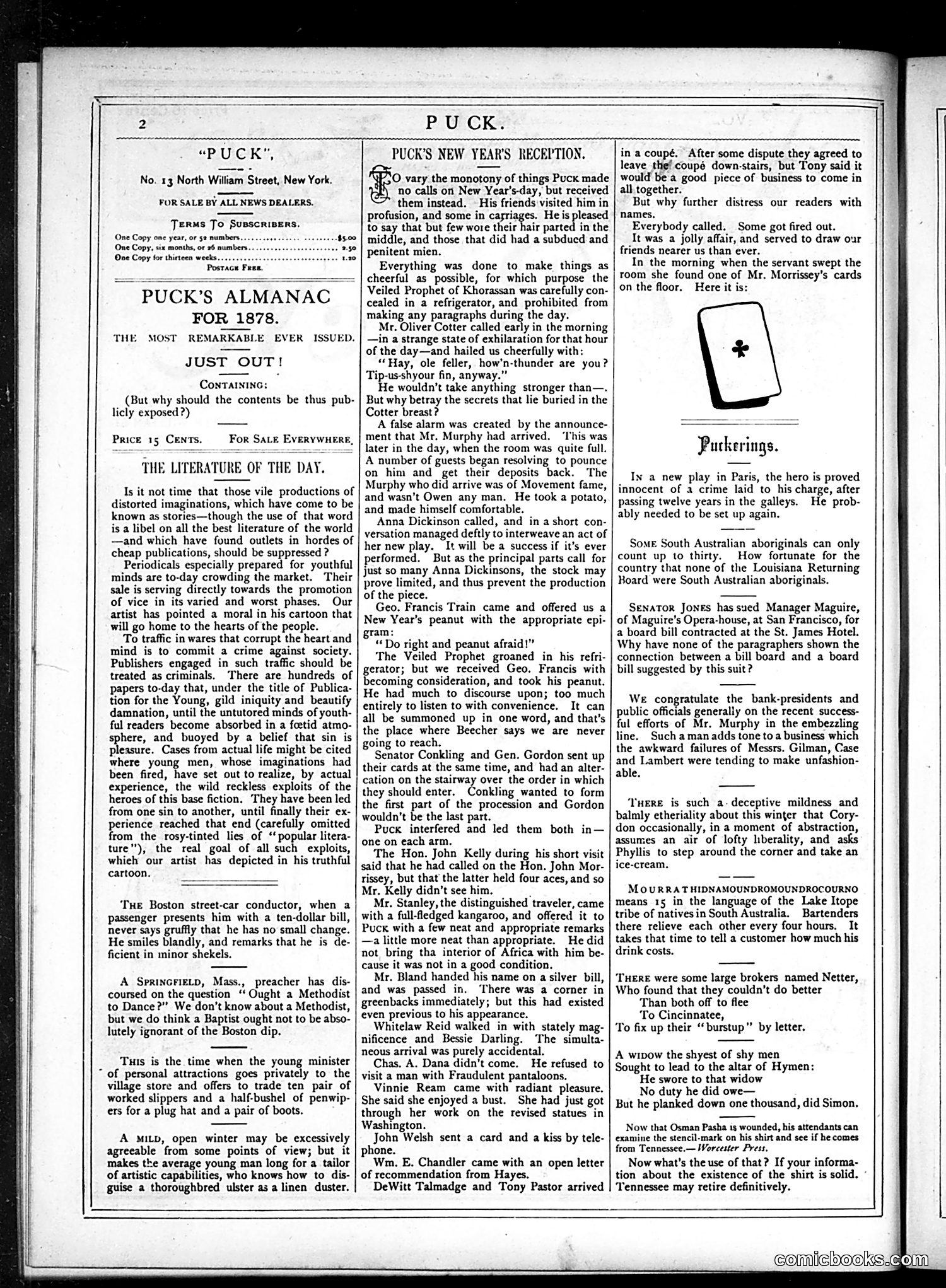 Puck — January 2, 1878 — page 2