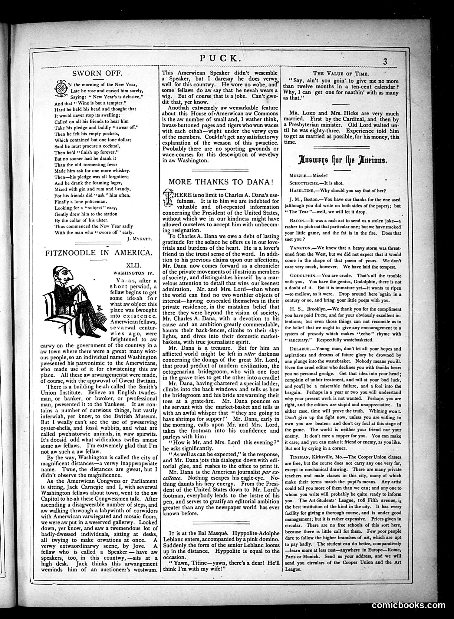 Puck — January 16, 1878 — page 3