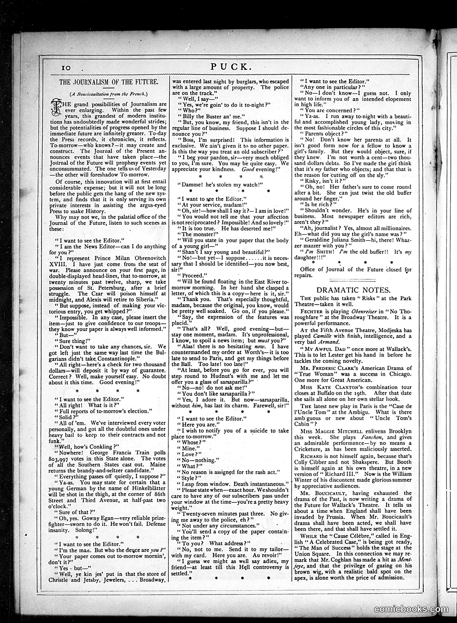 Puck — January 16, 1878 — page 10