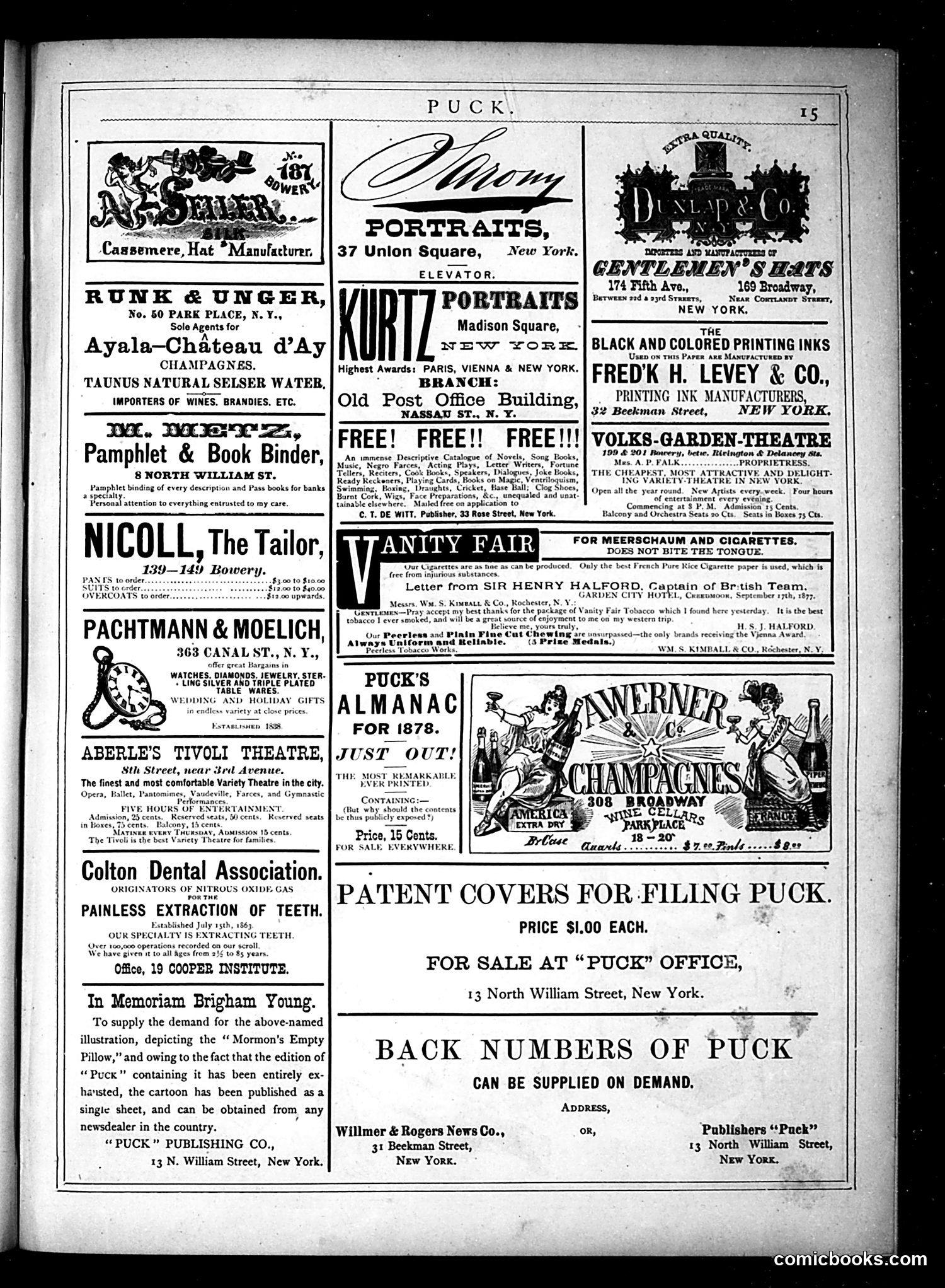 Puck — January 16, 1878 — page 15