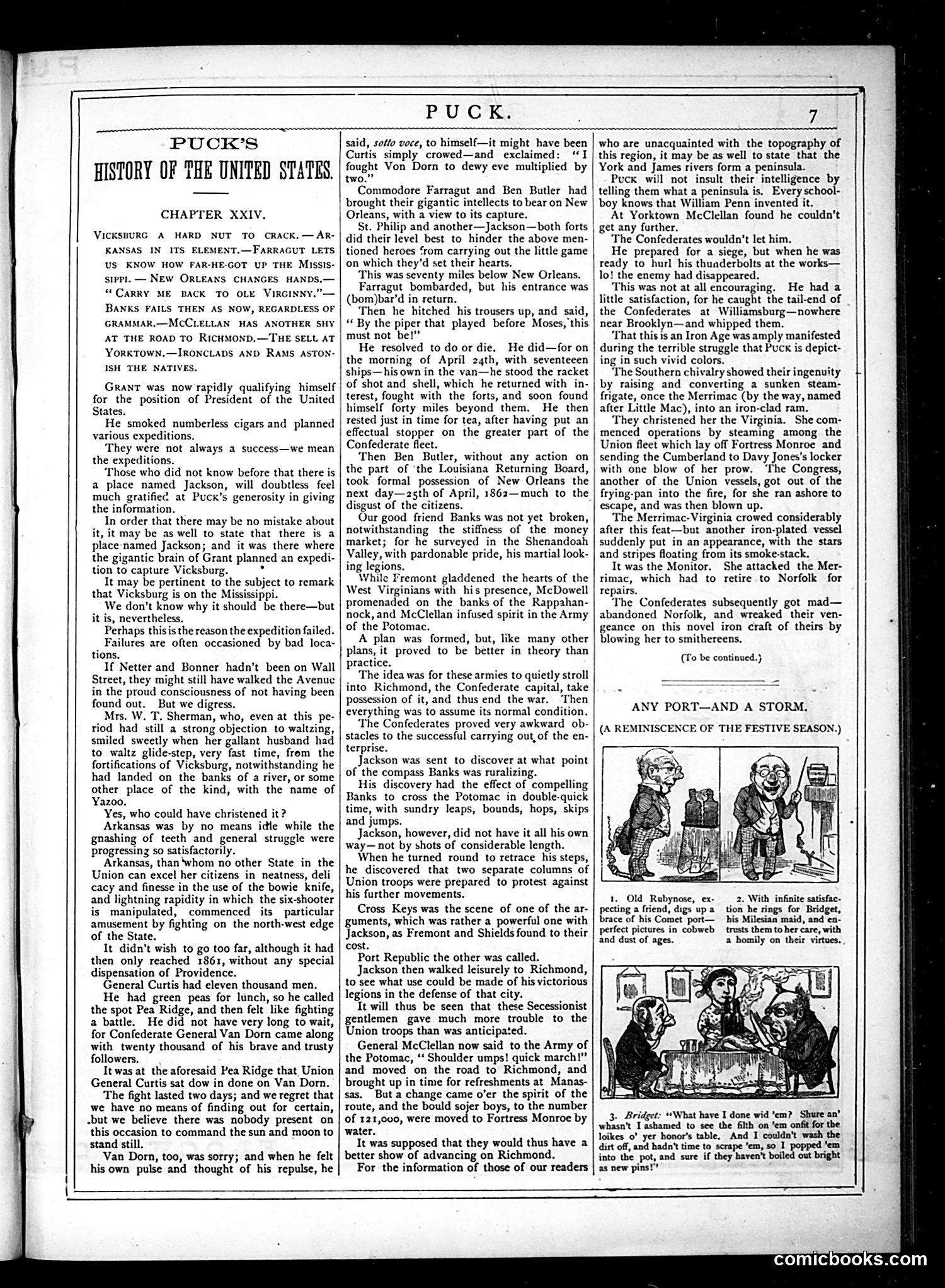 Puck — January 23, 1878 — page 7