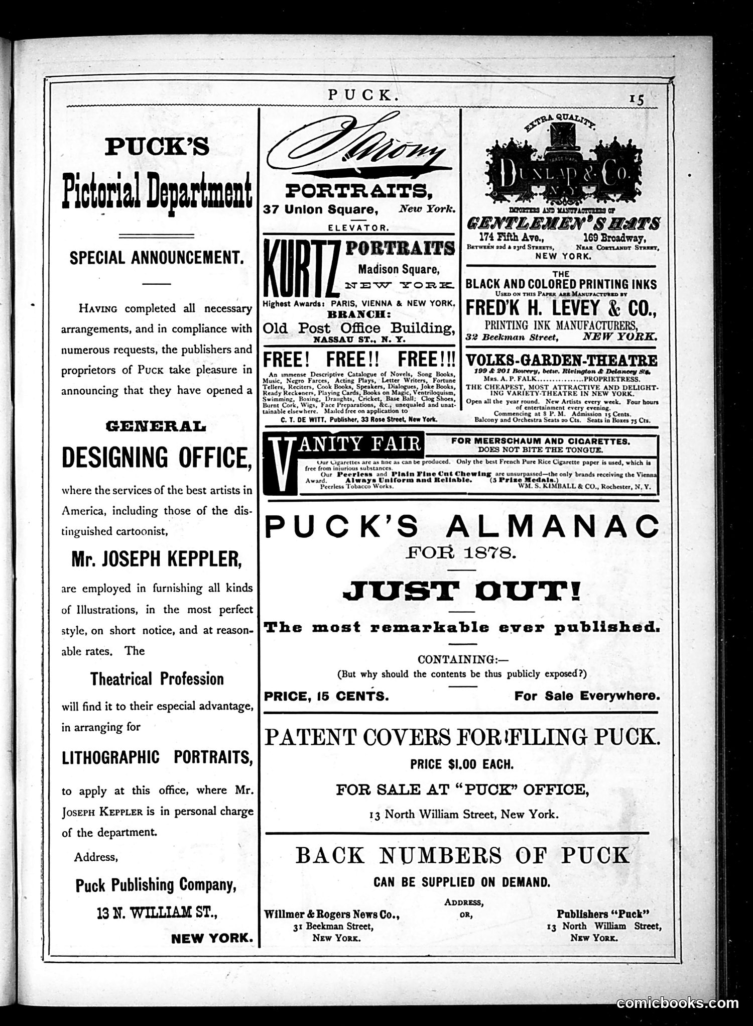 Puck — January 23, 1878 — page 15
