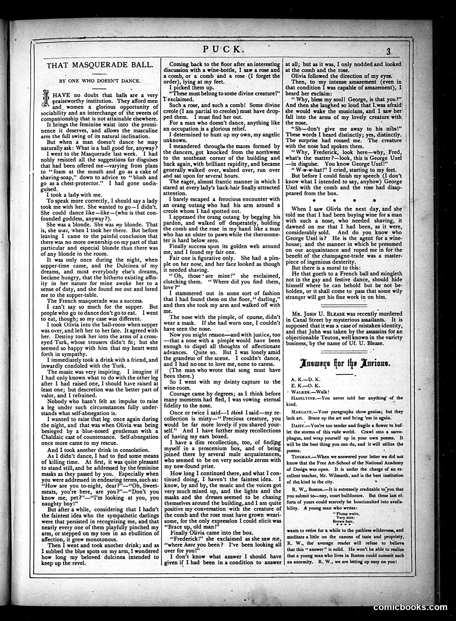 Puck — January 30, 1878 — page 3