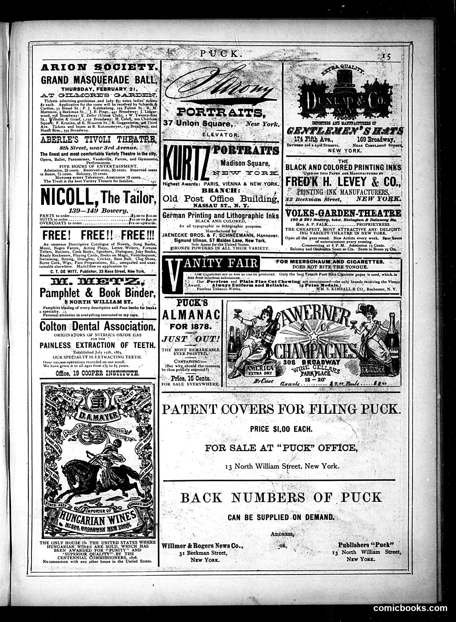 Puck — February 13, 1878 — page 15