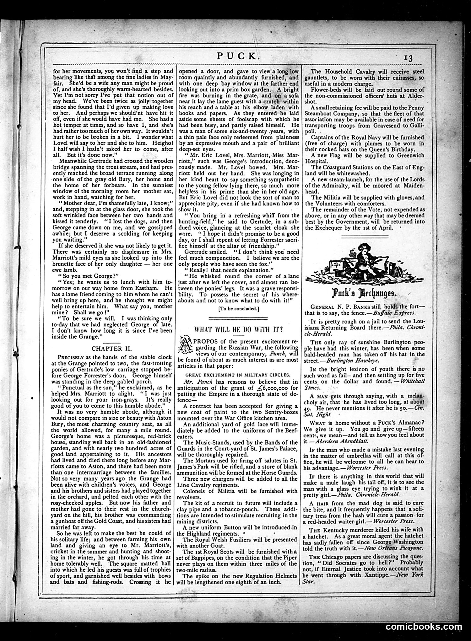 Puck — February 20, 1878 — page 13