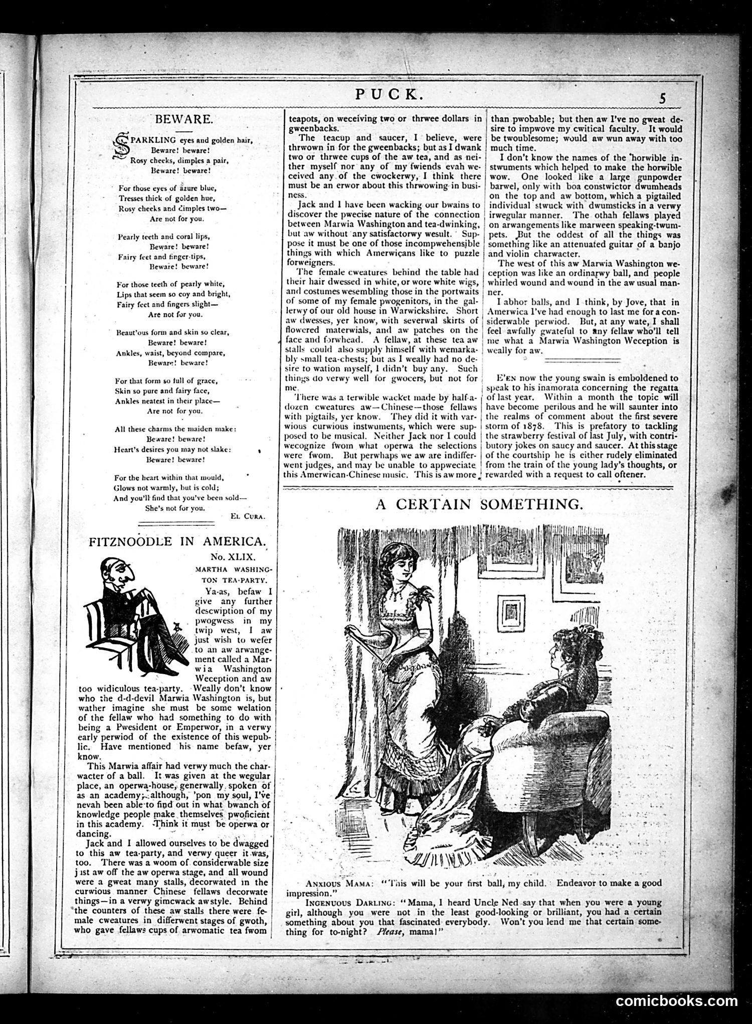 Puck — March 6, 1878 — page 5