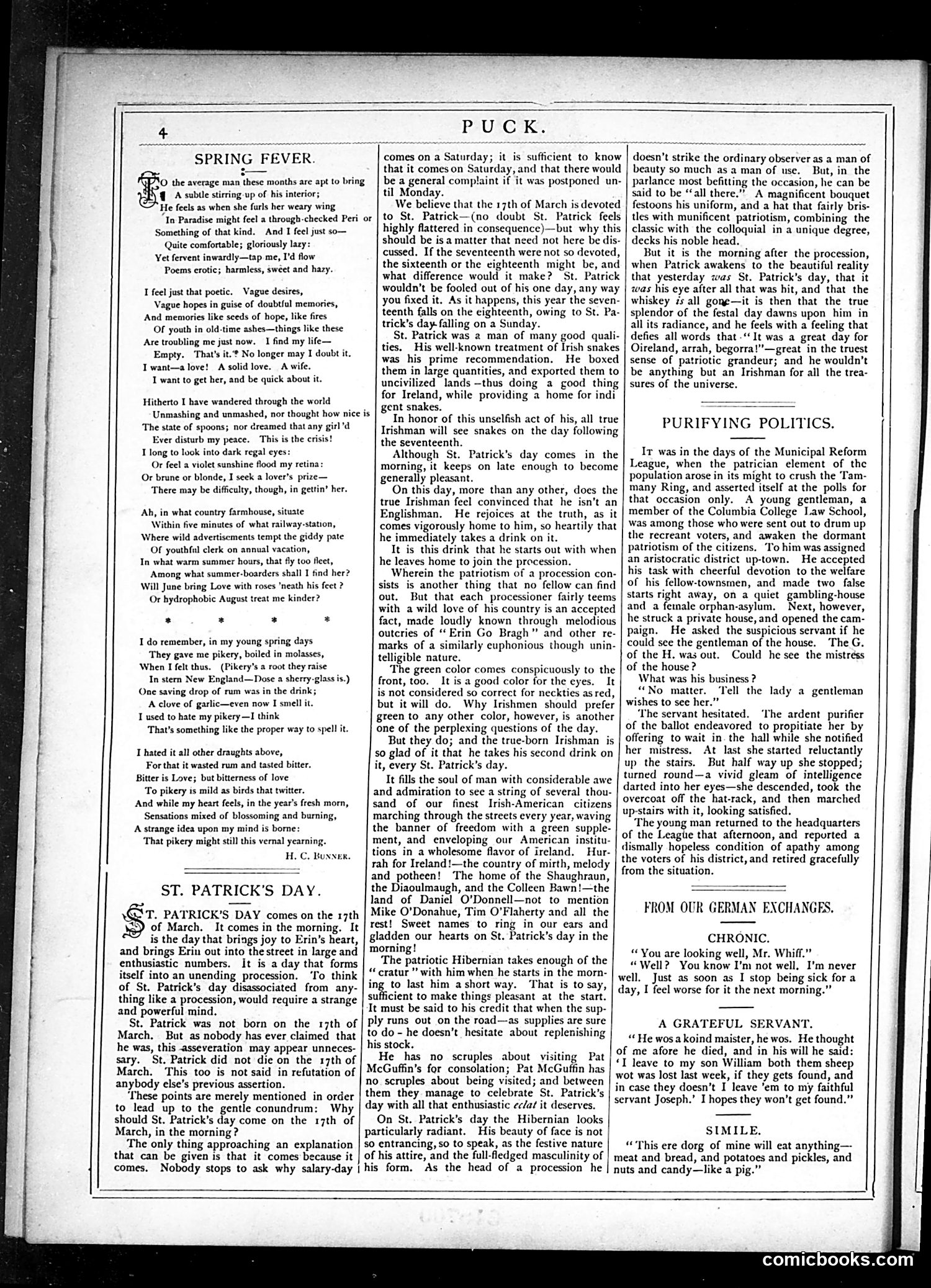 Puck — March 13, 1878 — page 4