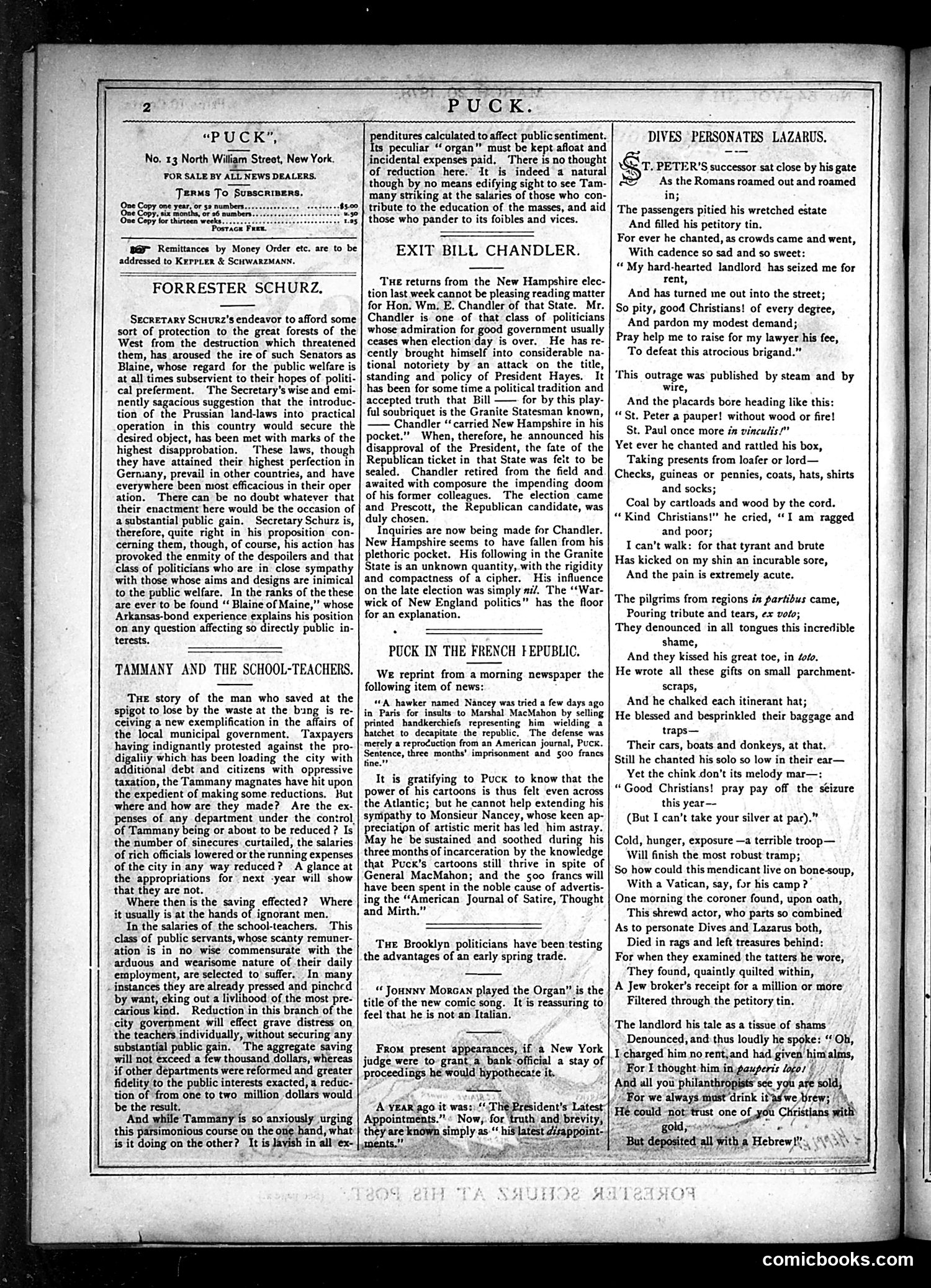 Puck — March 20, 1878 — page 2