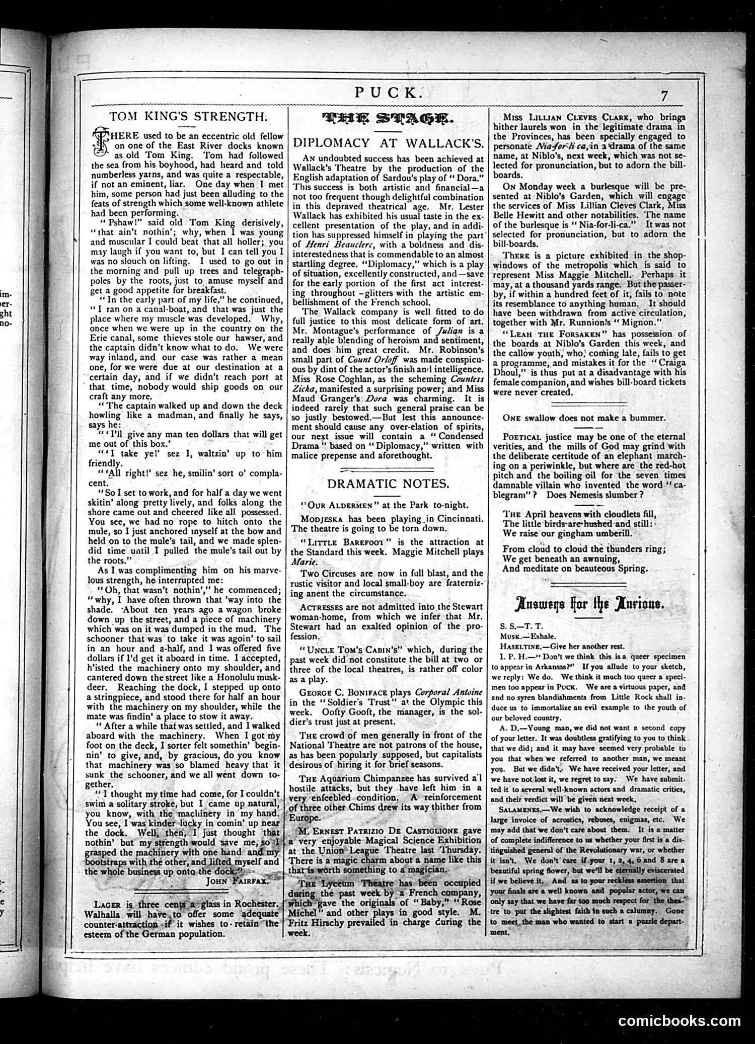Puck — April 10, 1878 — page 7