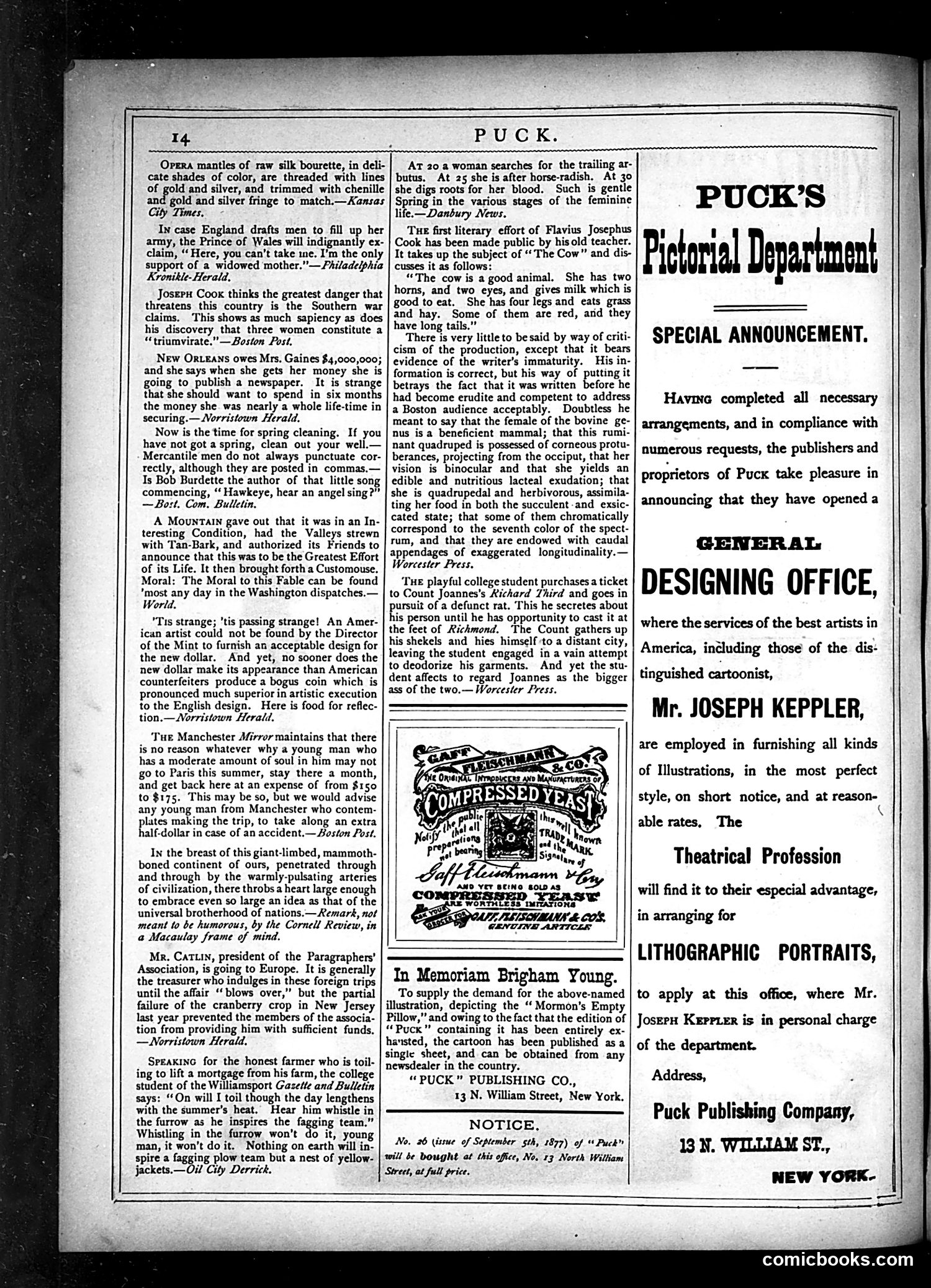 Puck — April 10, 1878 — page 14