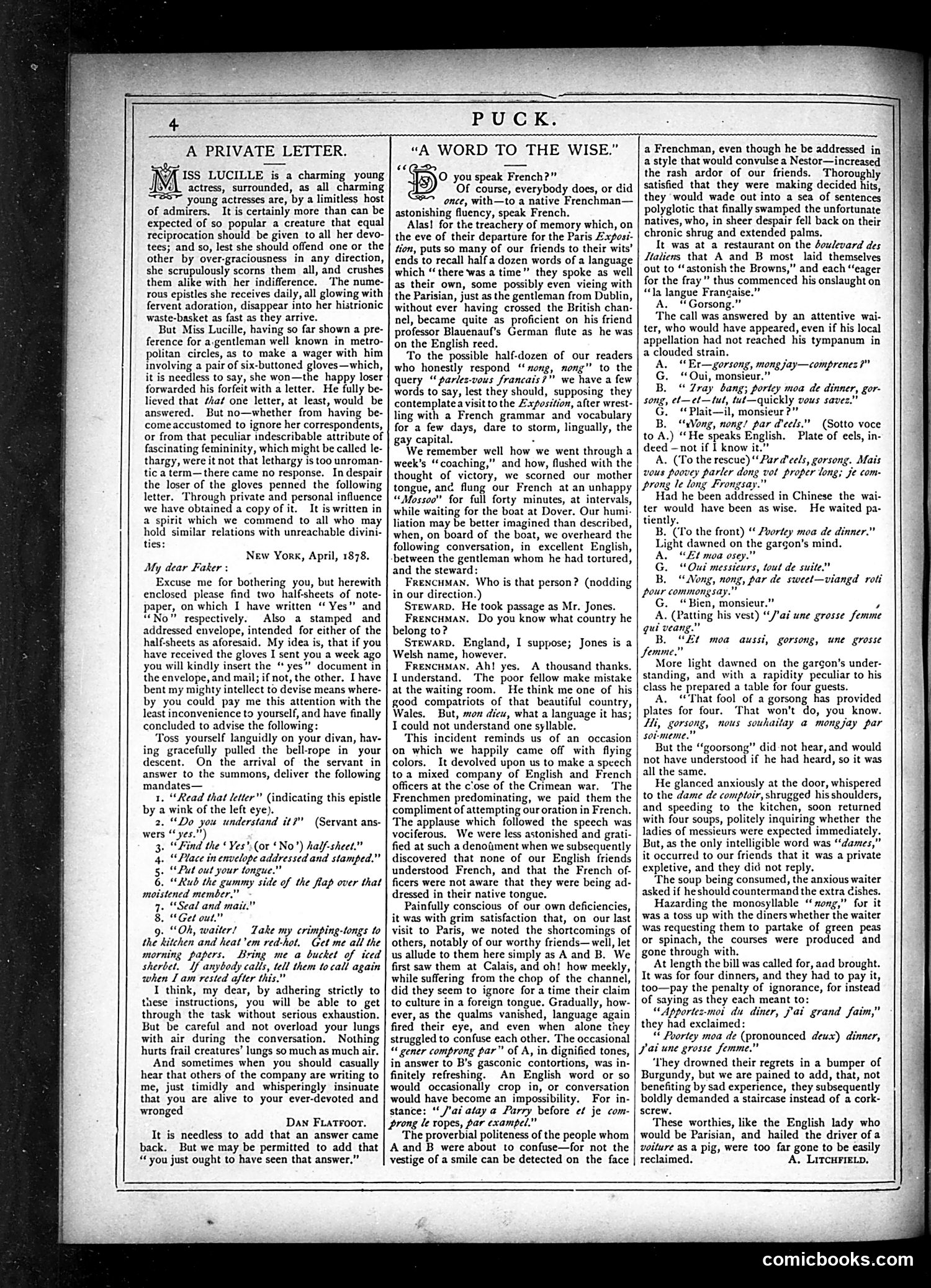 Puck — April 17, 1878 — page 4