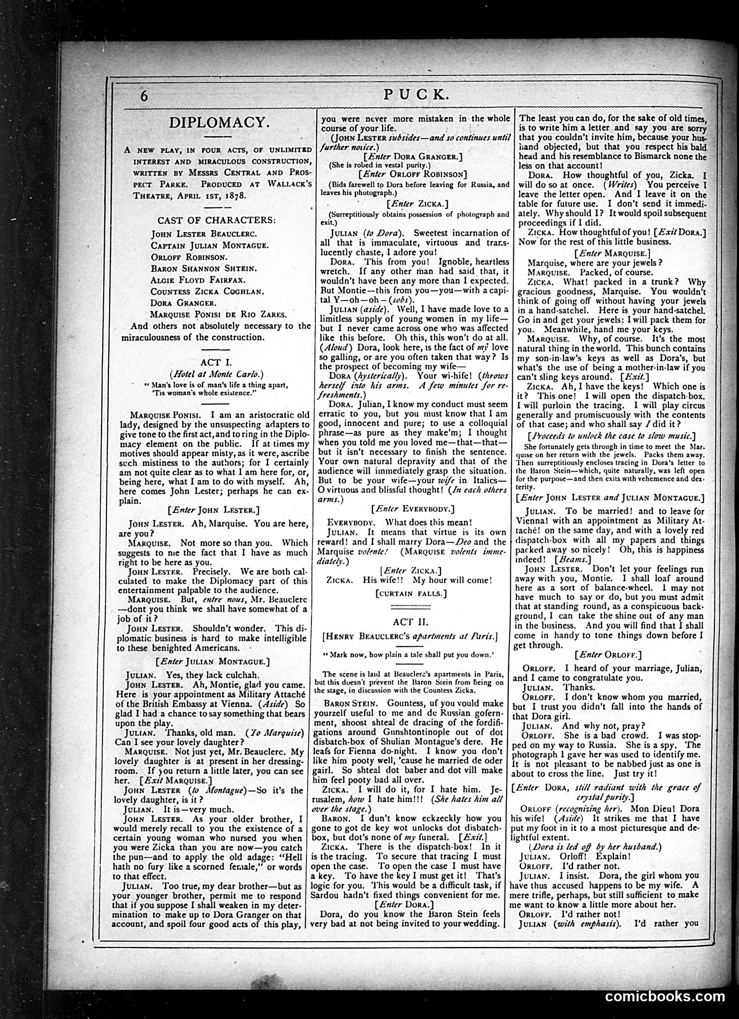 Puck — April 17, 1878 — page 6