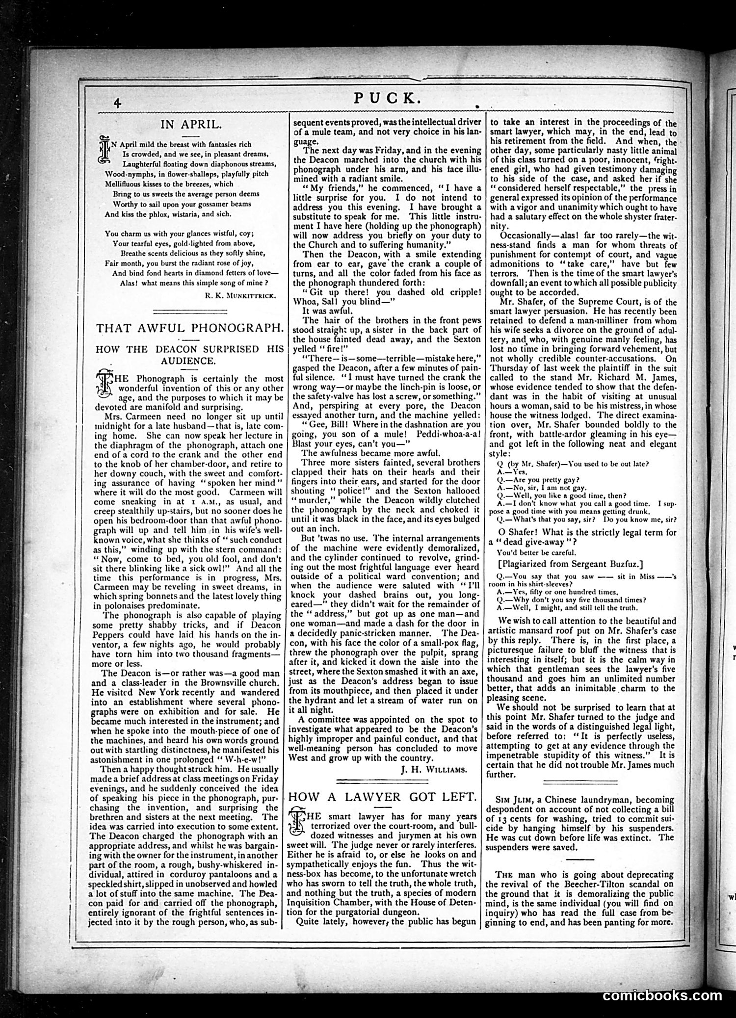 Puck — April 24, 1878 — page 4