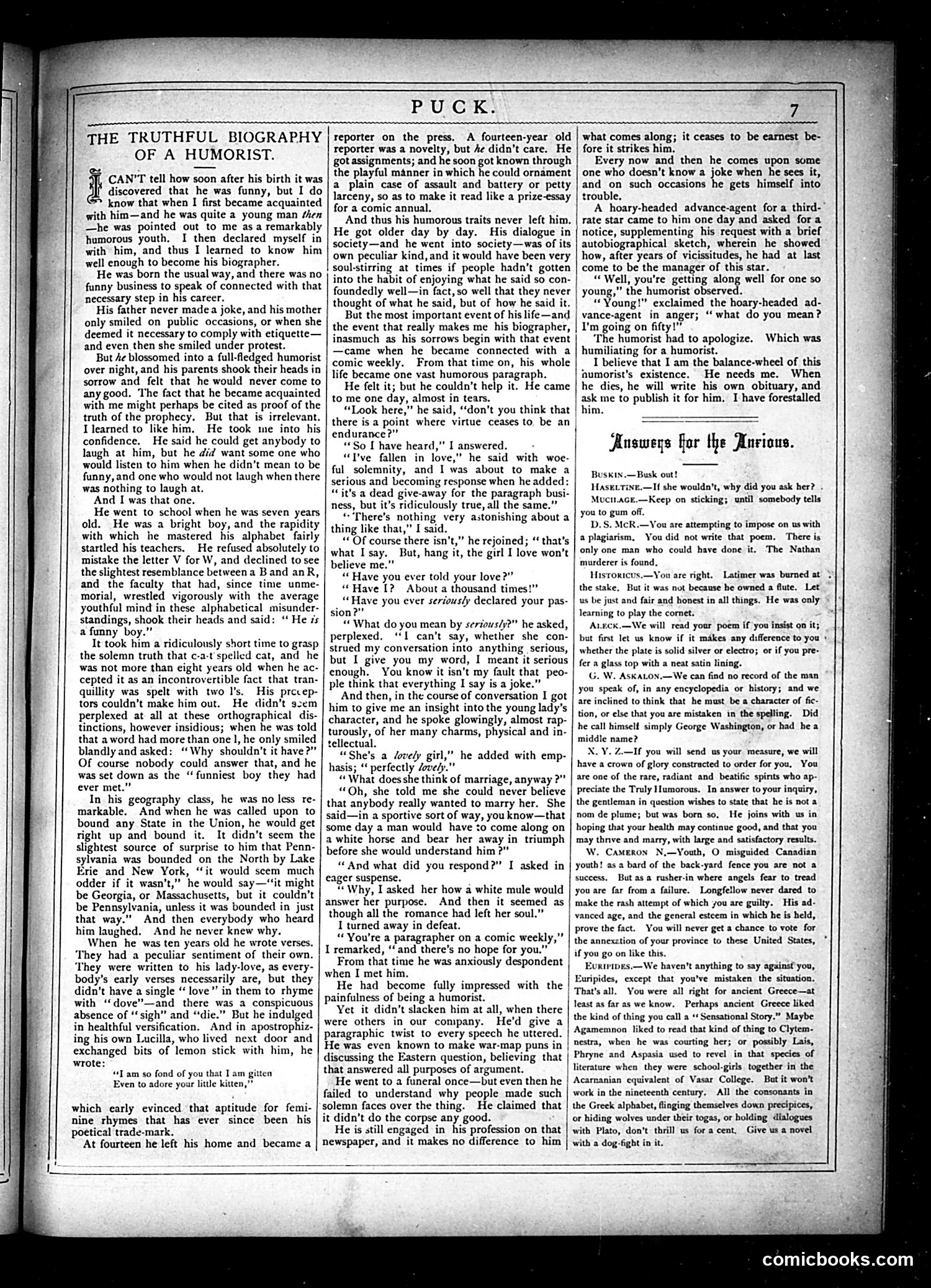 Puck — April 24, 1878 — page 7