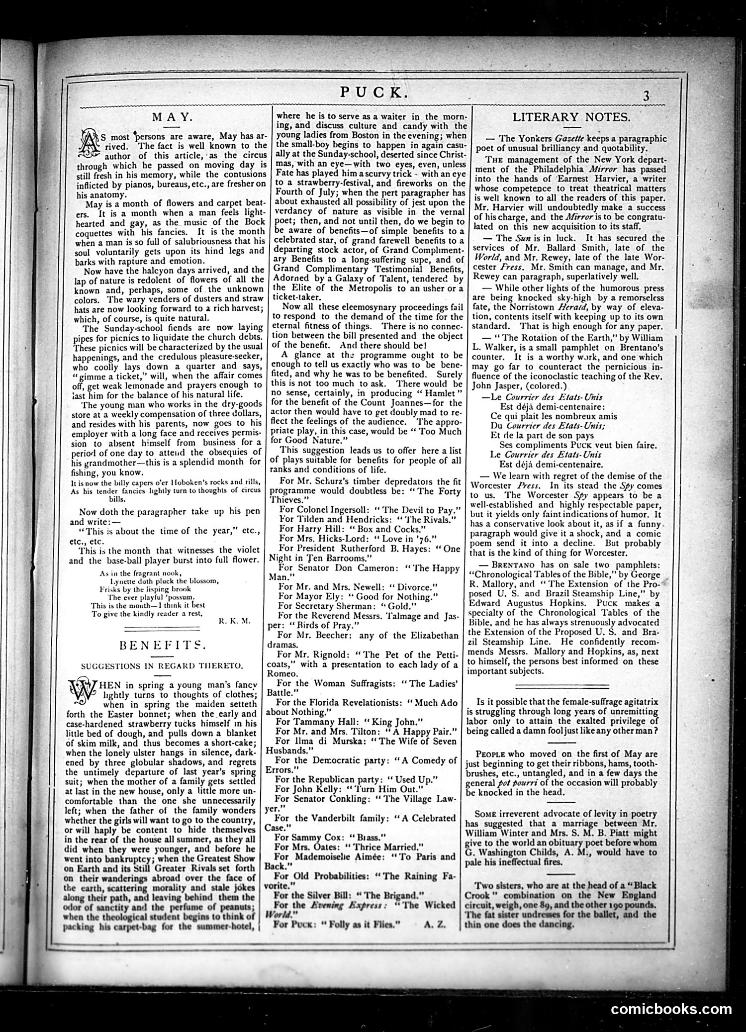 Puck — May 8, 1878 — page 3