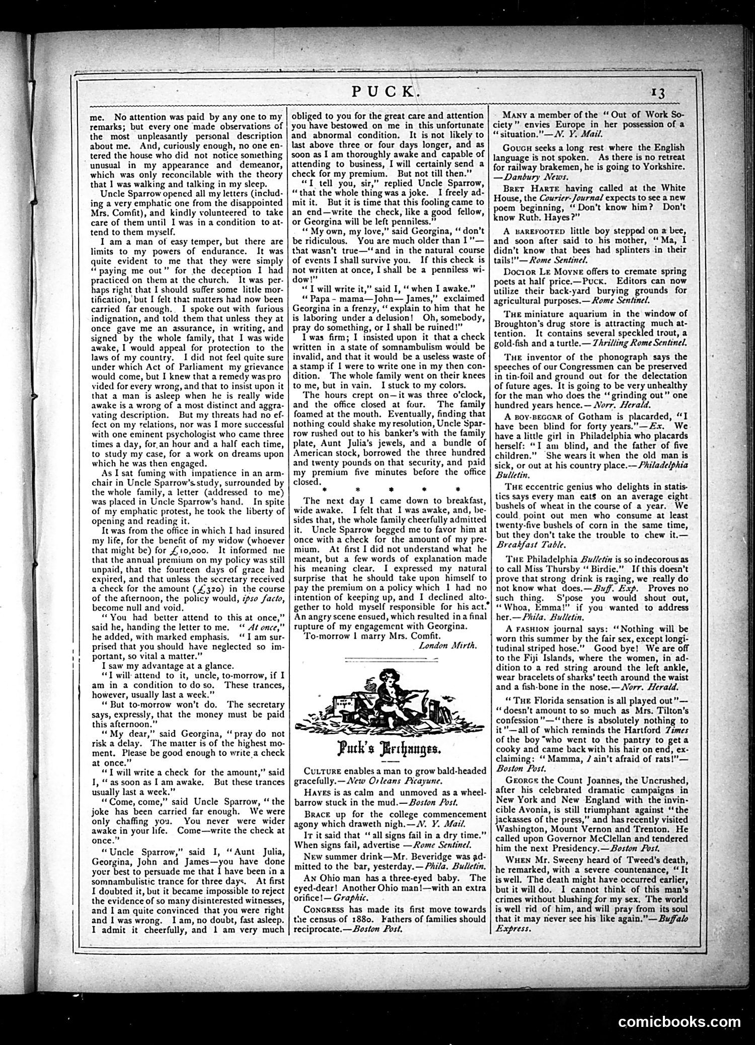 Puck — May 8, 1878 — page 13