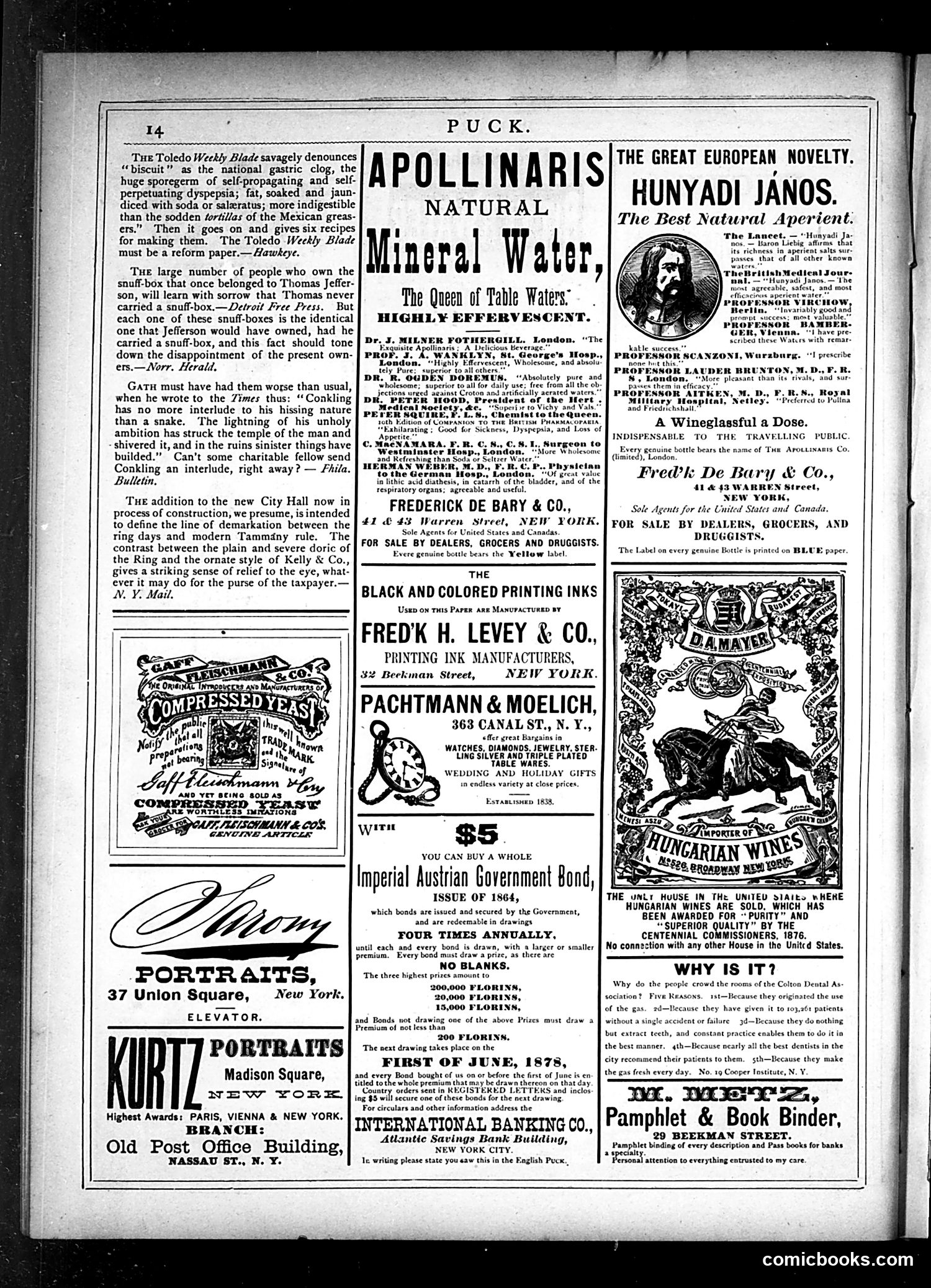 Puck — May 8, 1878 — page 14
