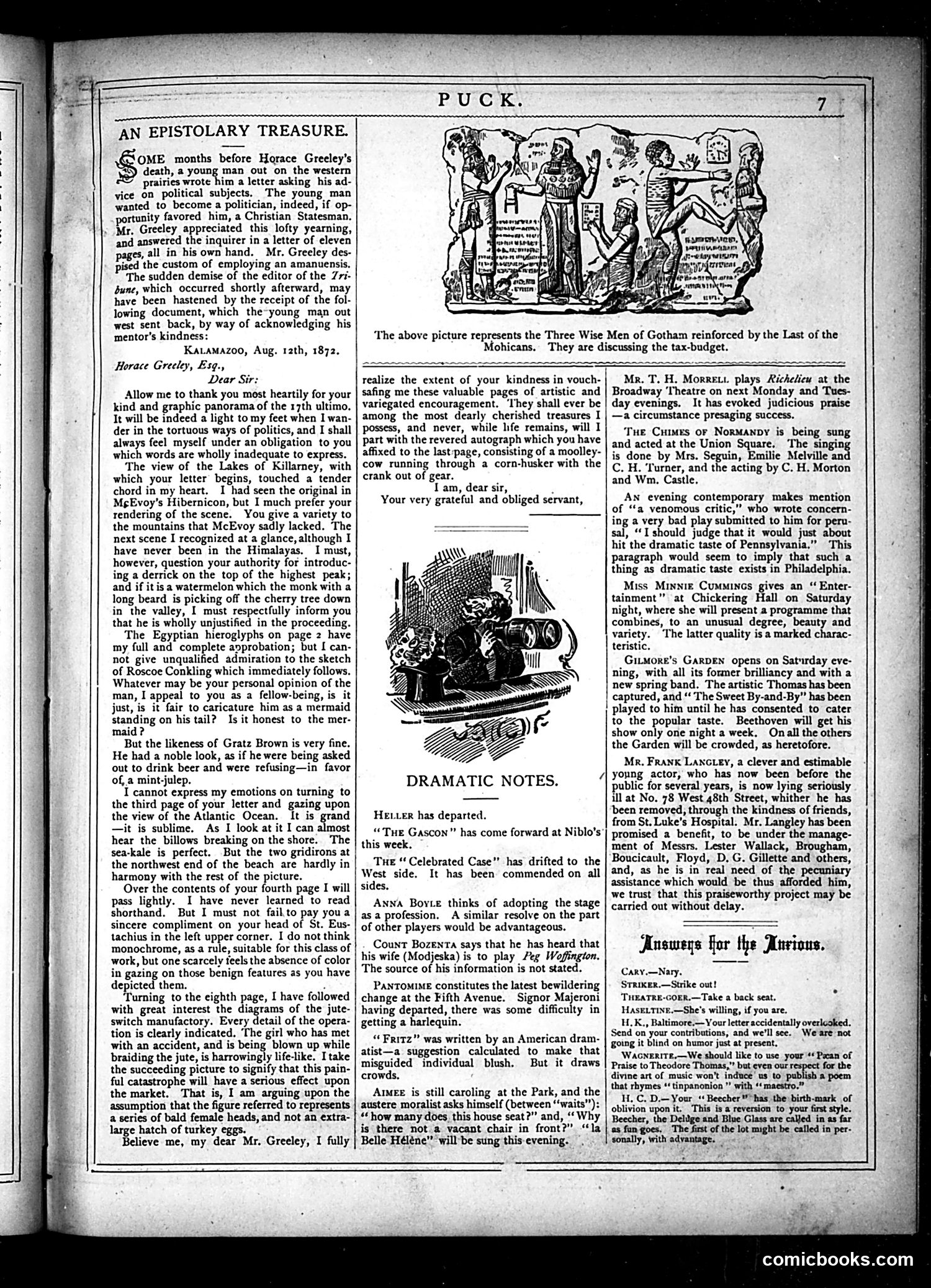 Puck — May 22, 1878 — page 7