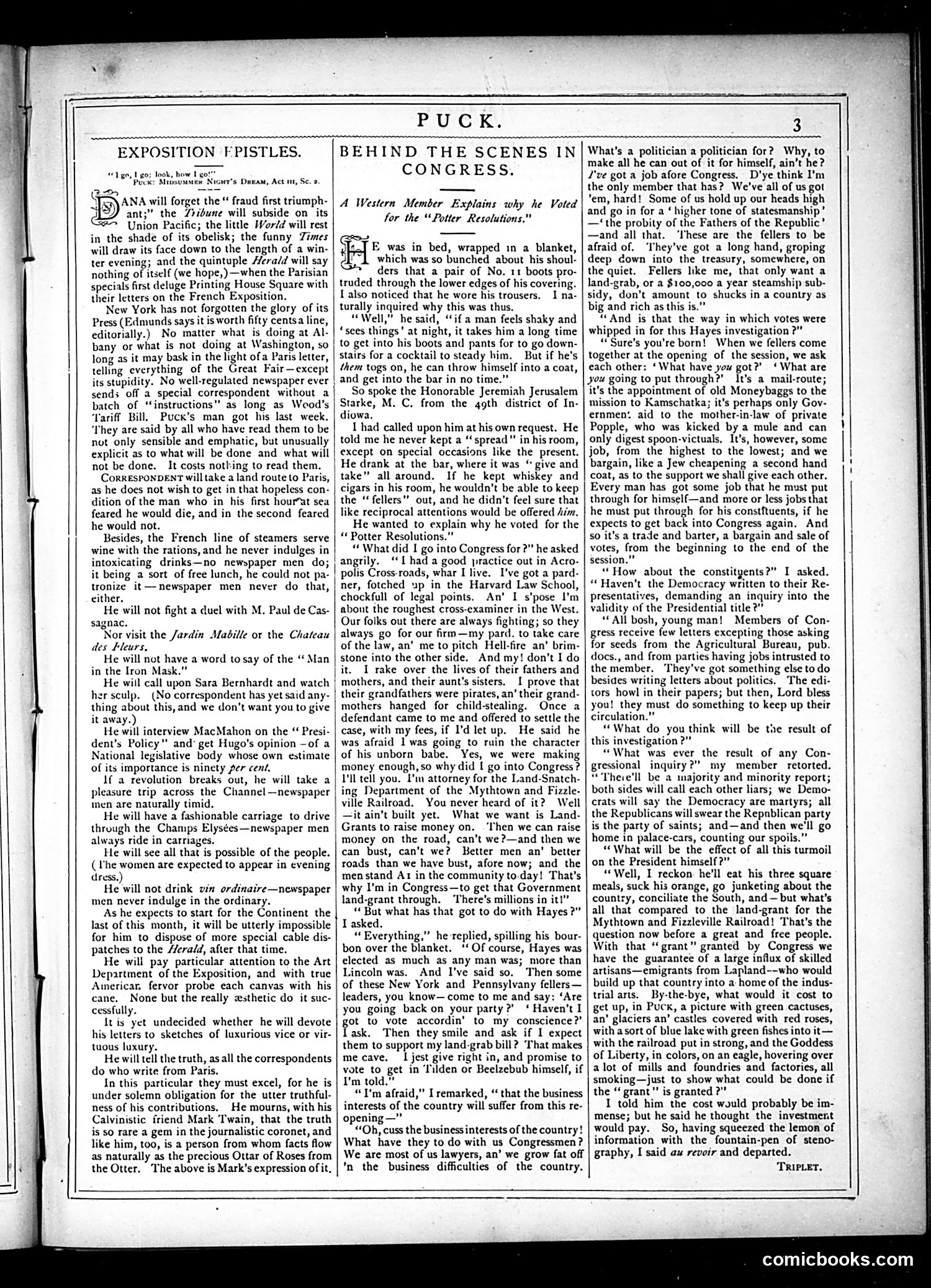 Puck — May 29, 1878 — page 3