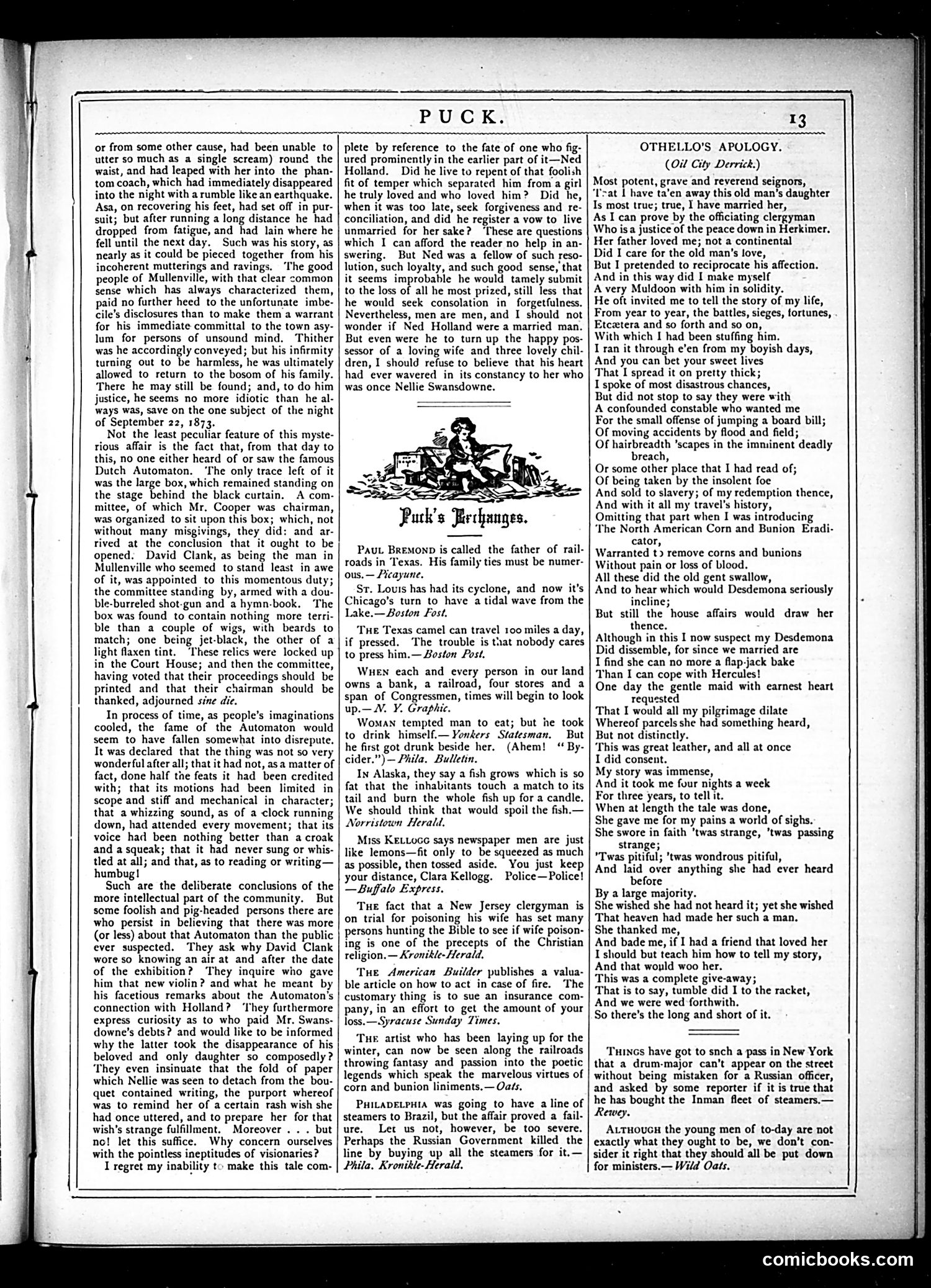 Puck — May 29, 1878 — page 13