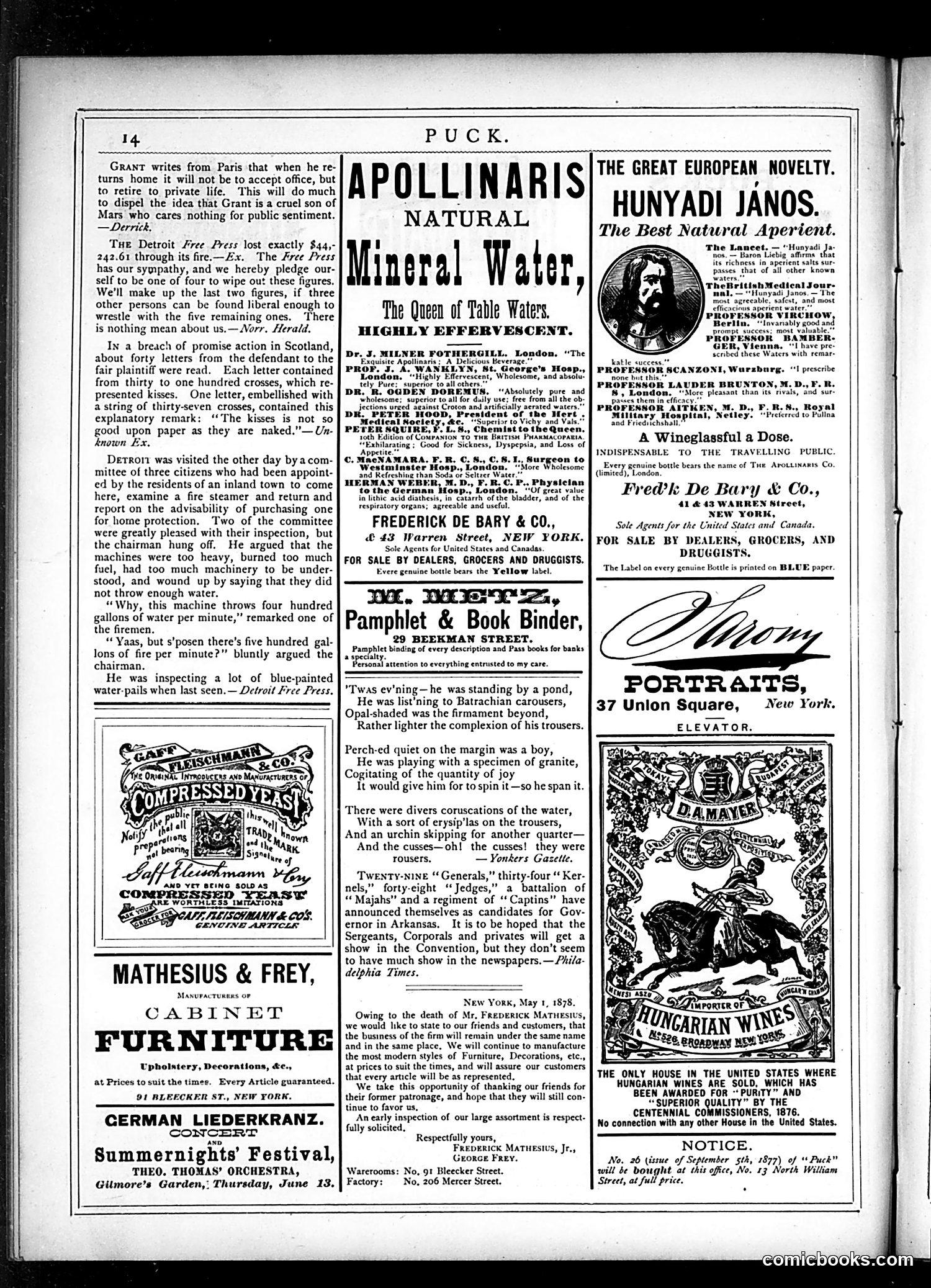 Puck — May 29, 1878 — page 14