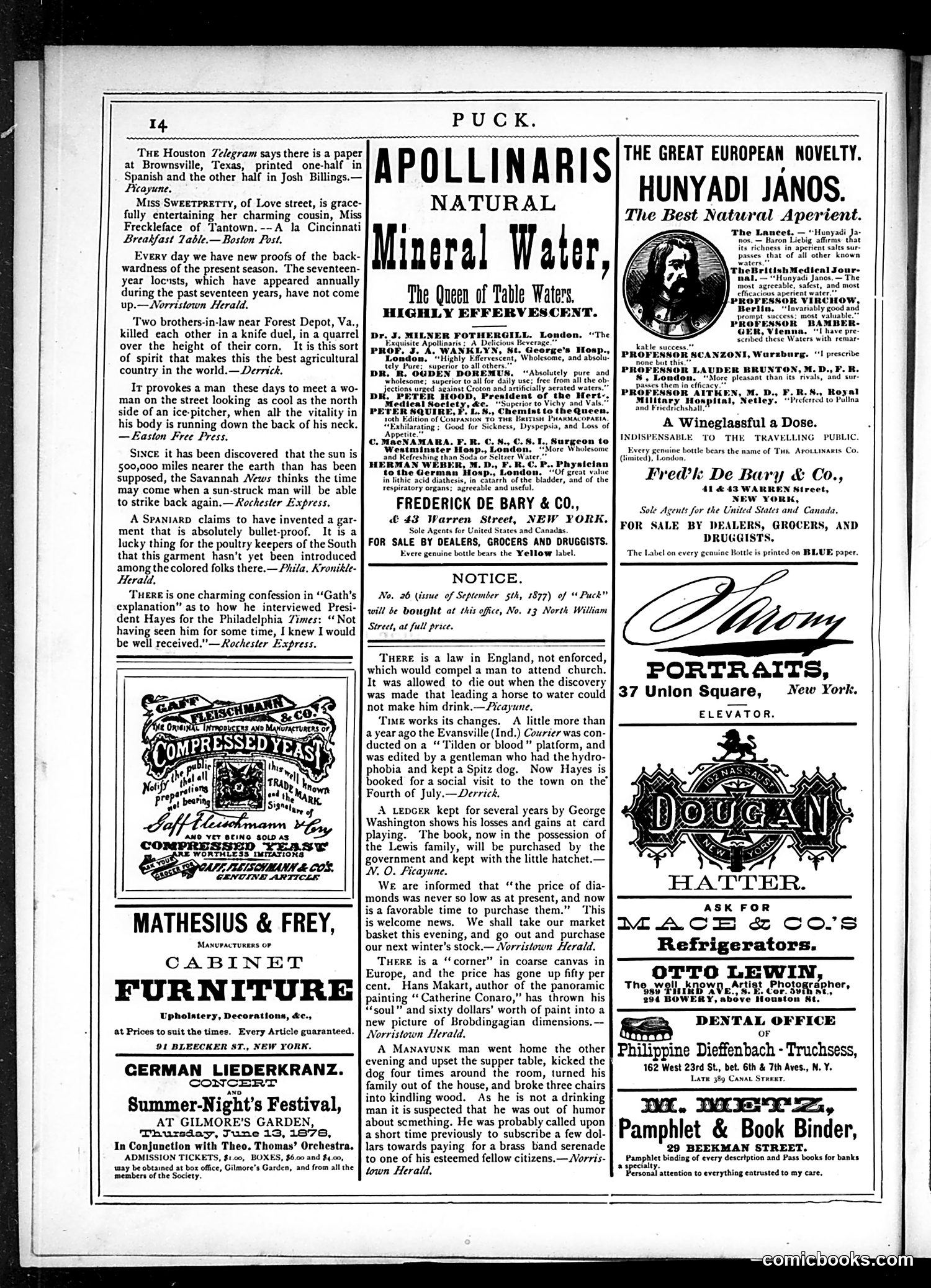 Puck — June 12, 1878 — page 14