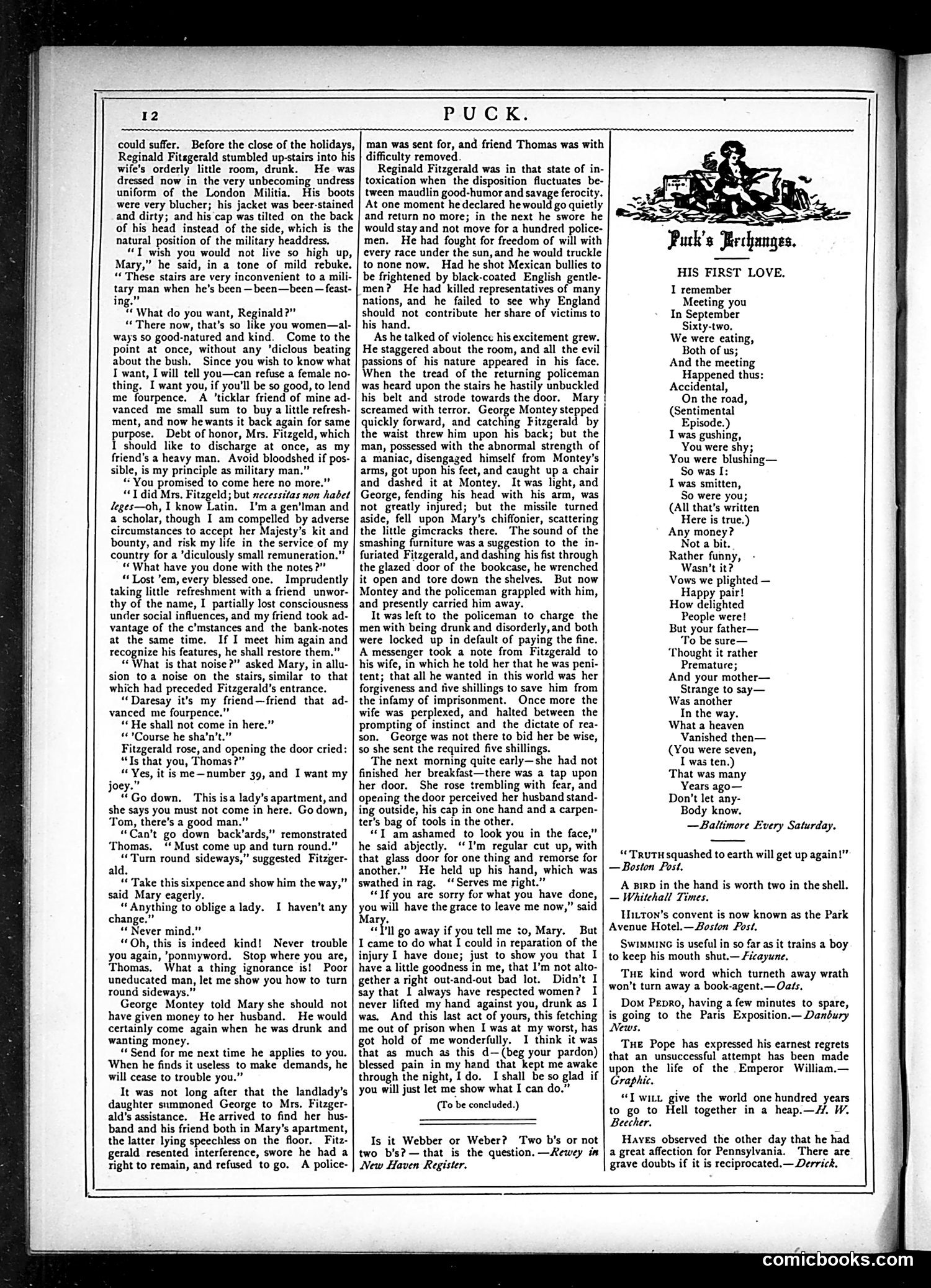 Puck — June 19, 1878 — page 12