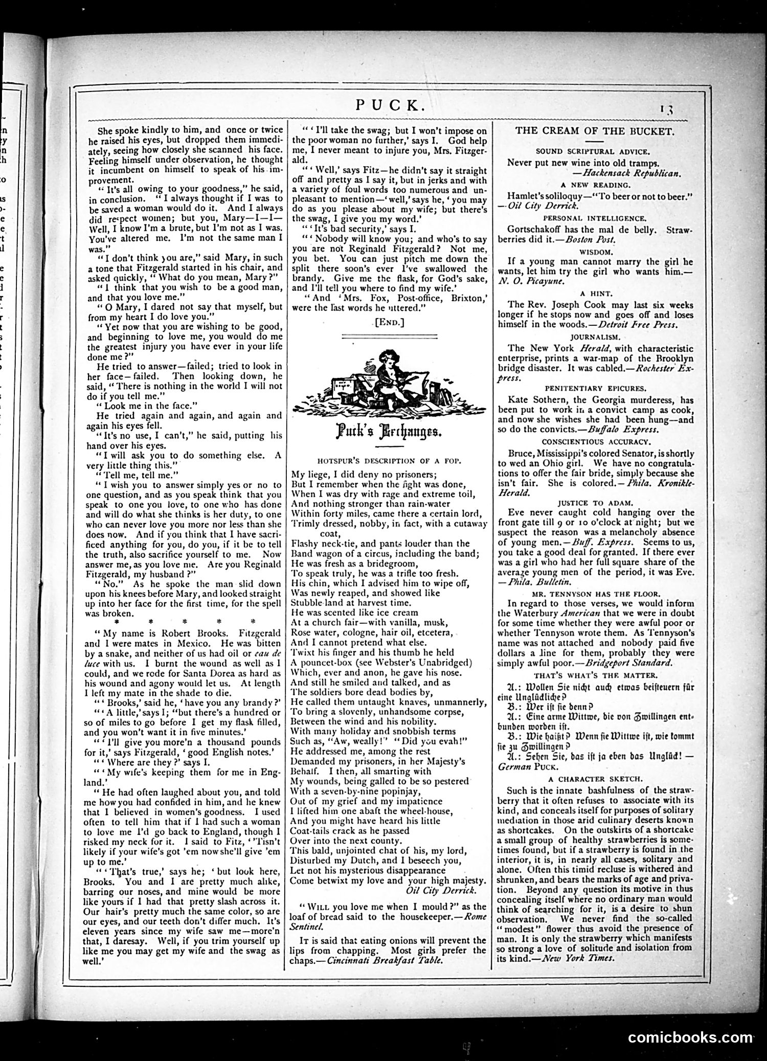 Puck — June 26, 1878 — page 13