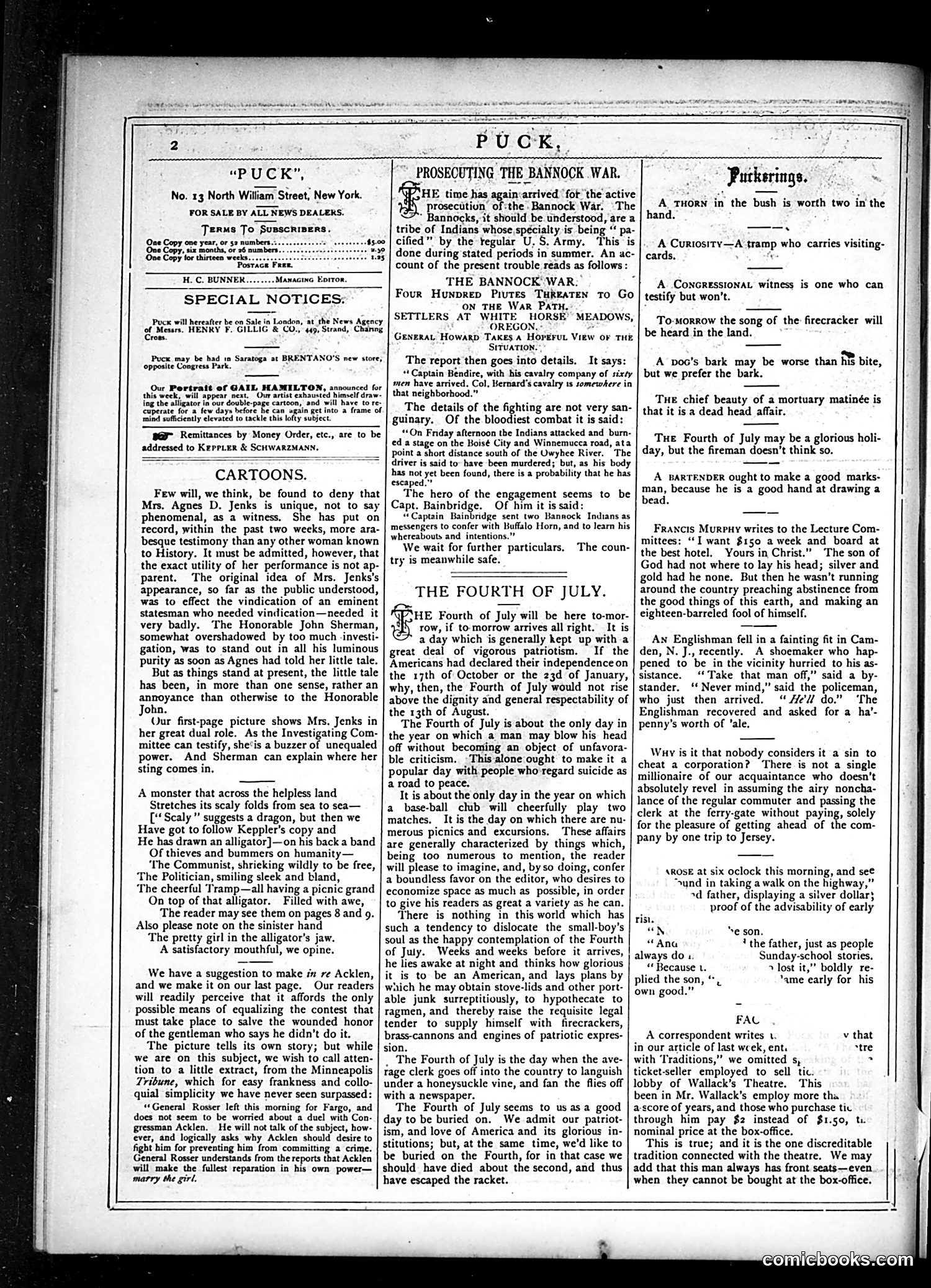 Puck — July 3, 1878 — page 2