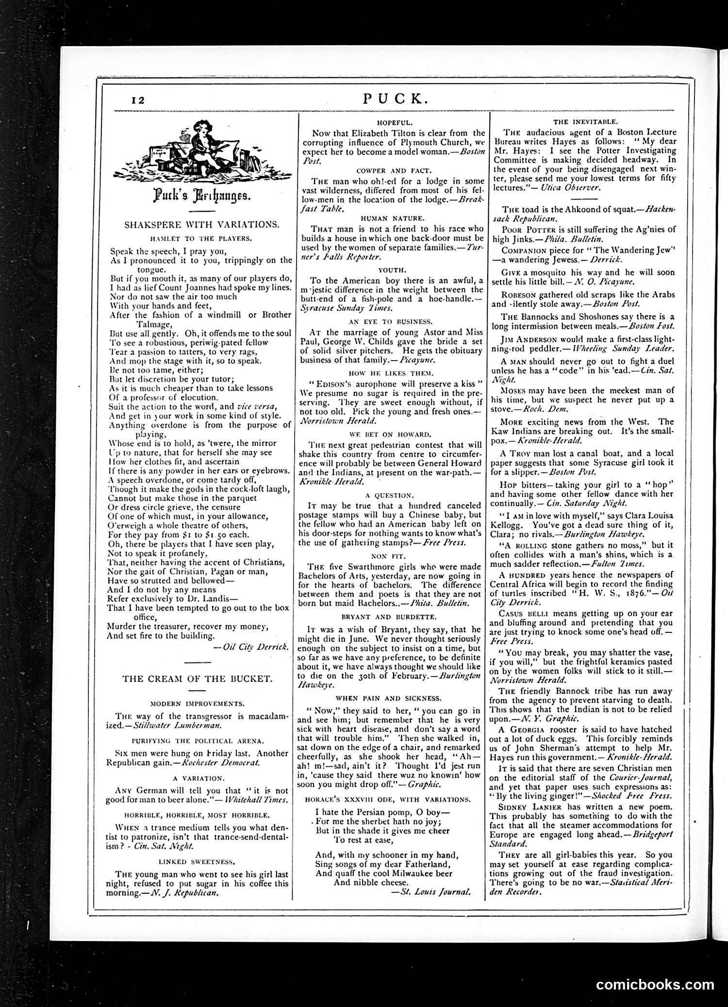 Puck — July 3, 1878 — page 12