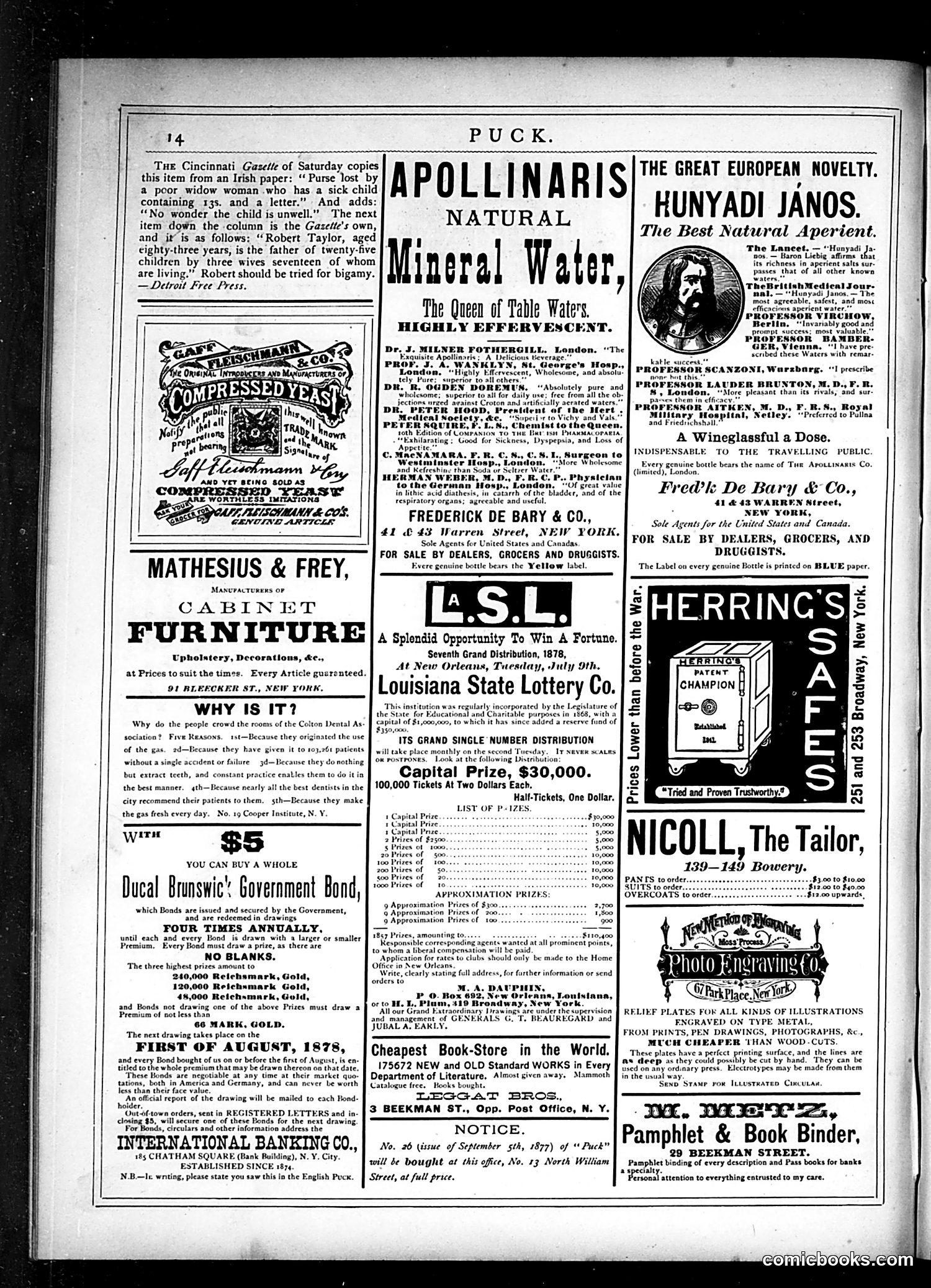Puck — July 3, 1878 — page 14