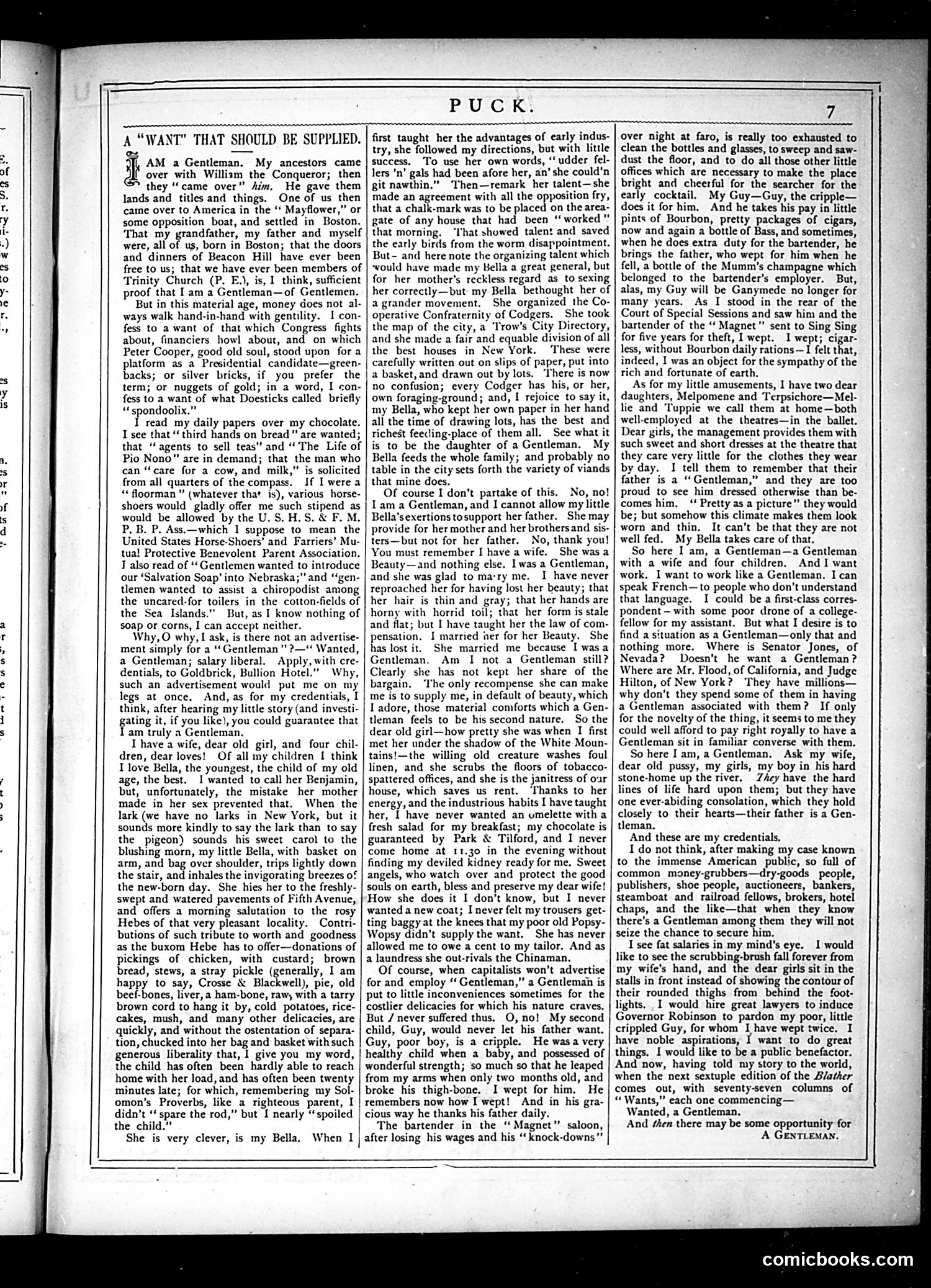 Puck — July 17, 1878 — page 7