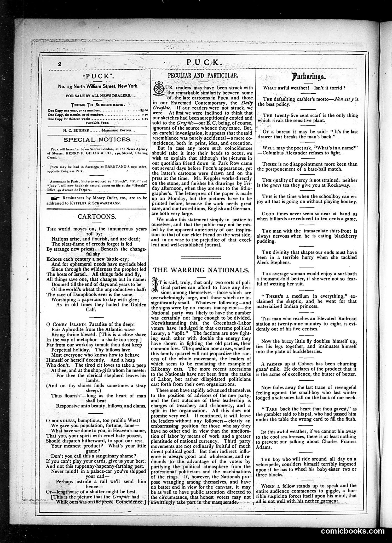 Puck — July 31, 1878 — page 2