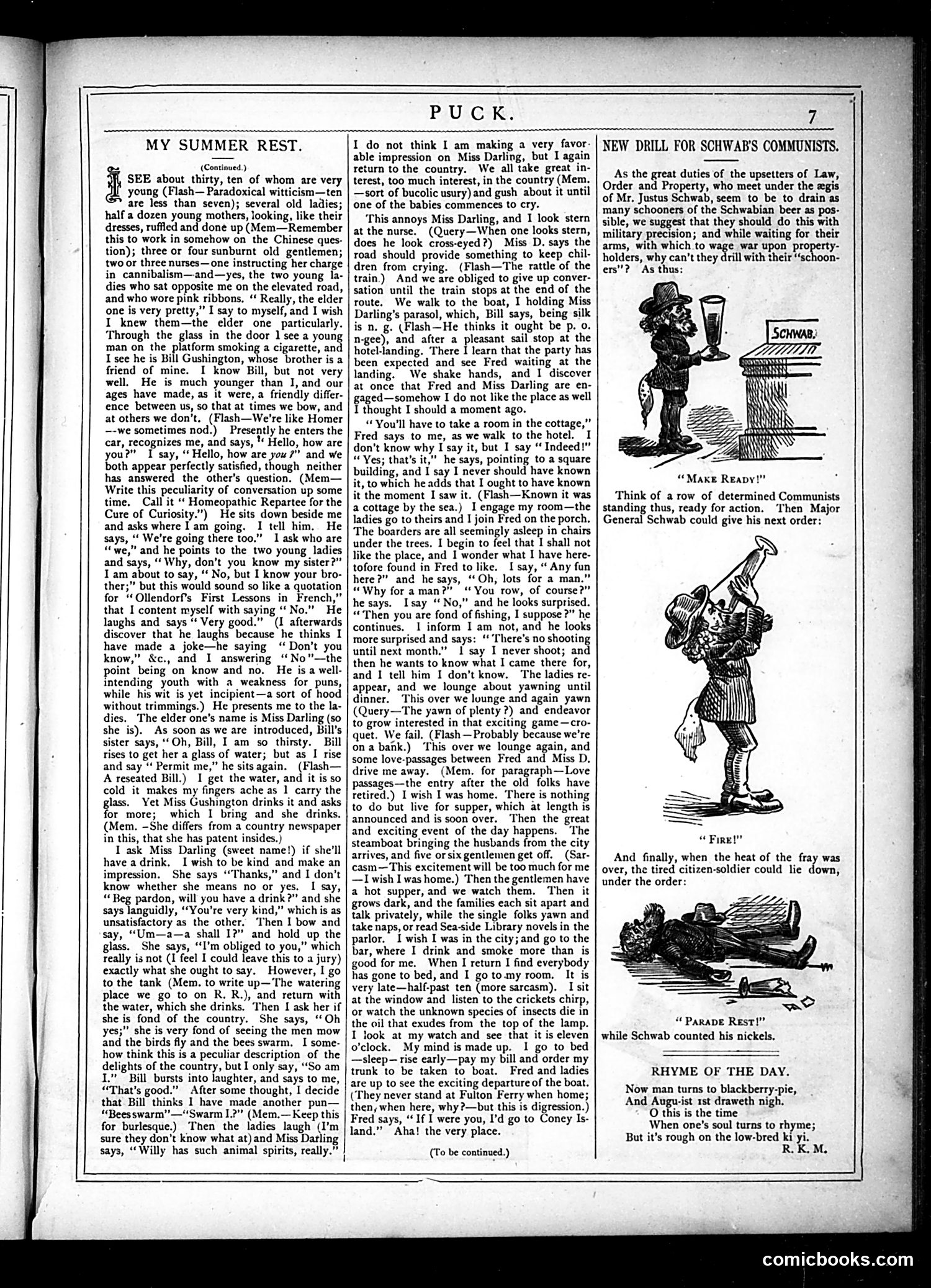 Puck — July 31, 1878 — page 7