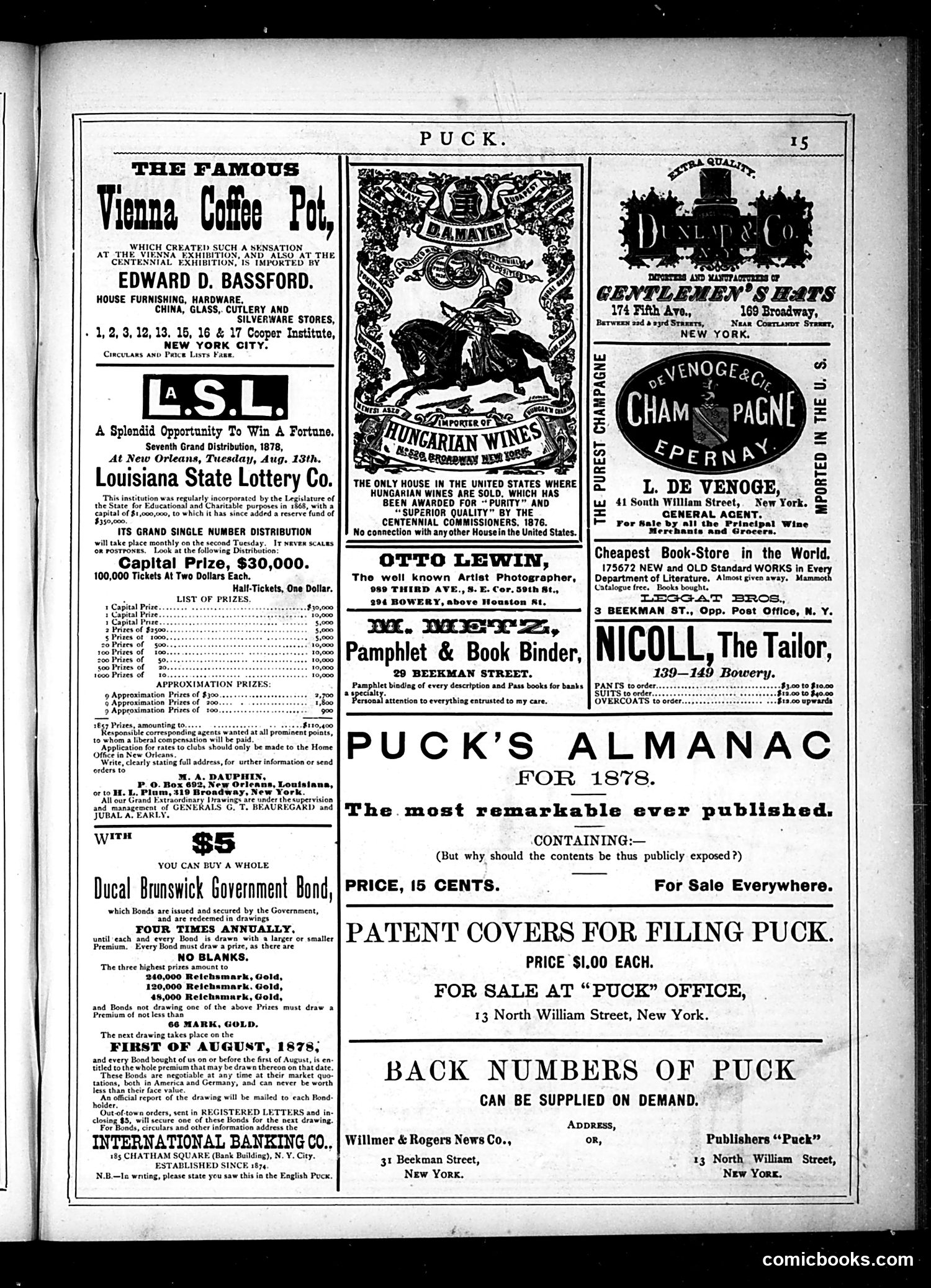 Puck — July 31, 1878 — page 15