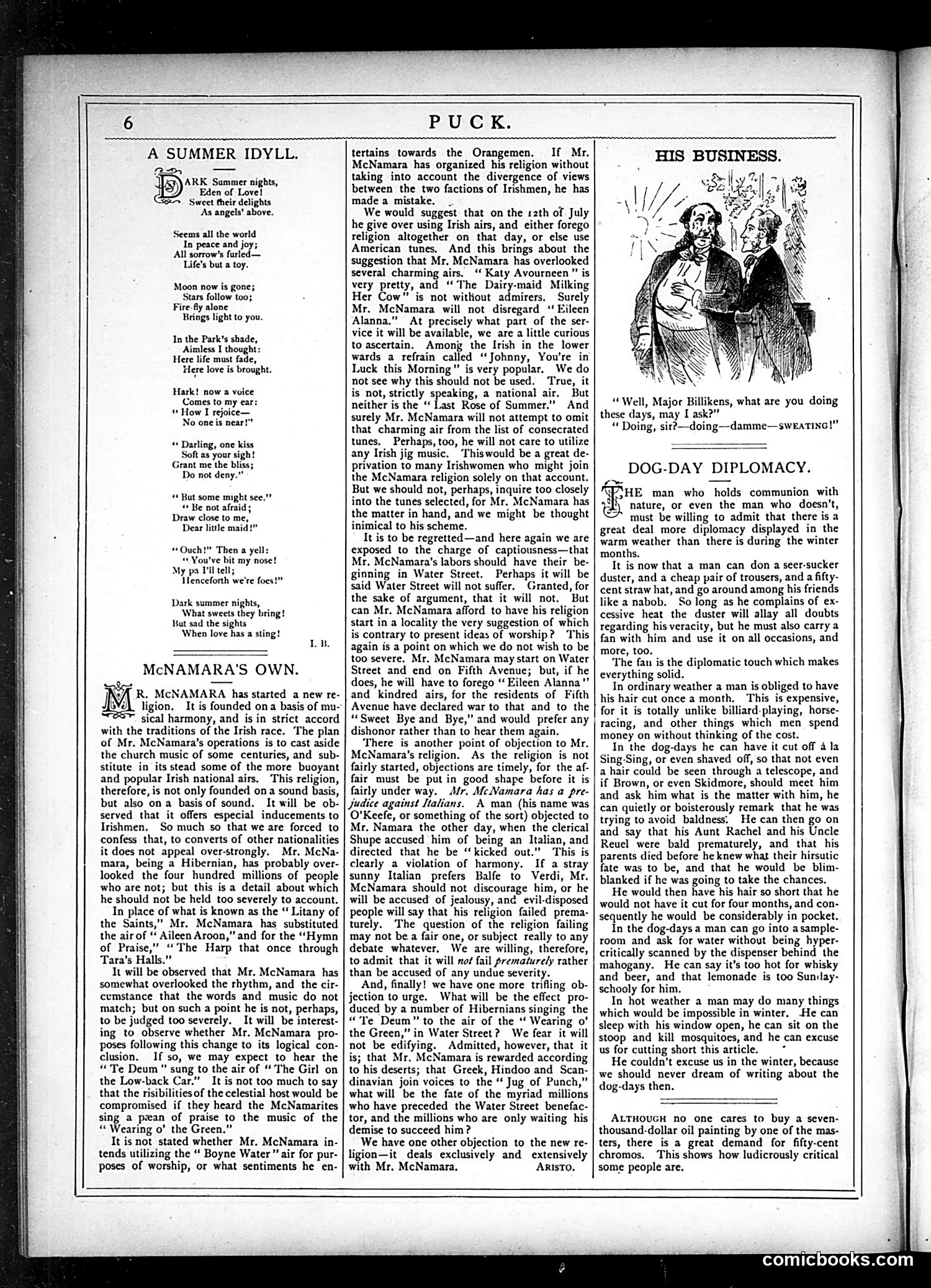 Puck — August 7, 1878 — page 6