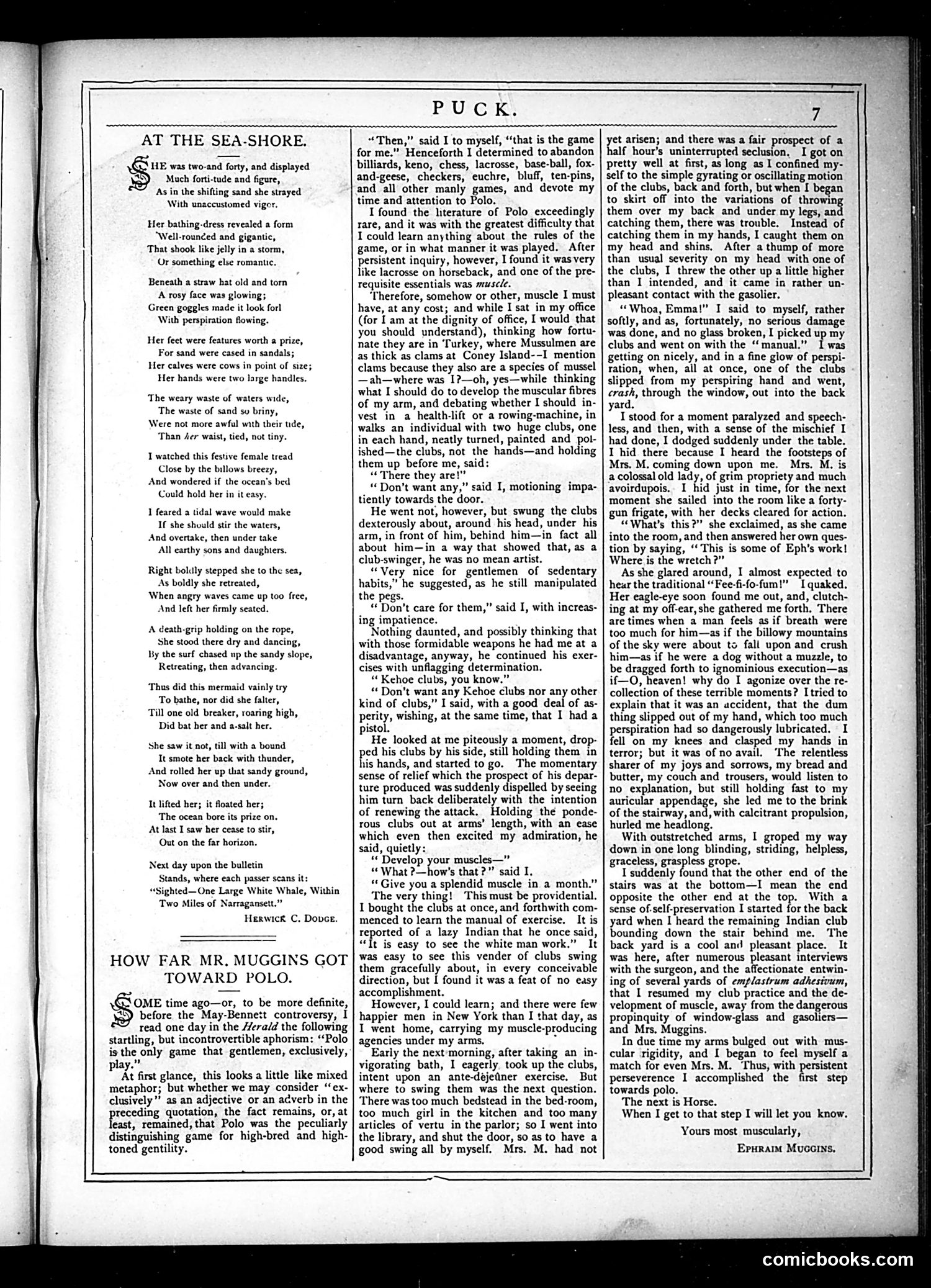Puck — August 7, 1878 — page 7